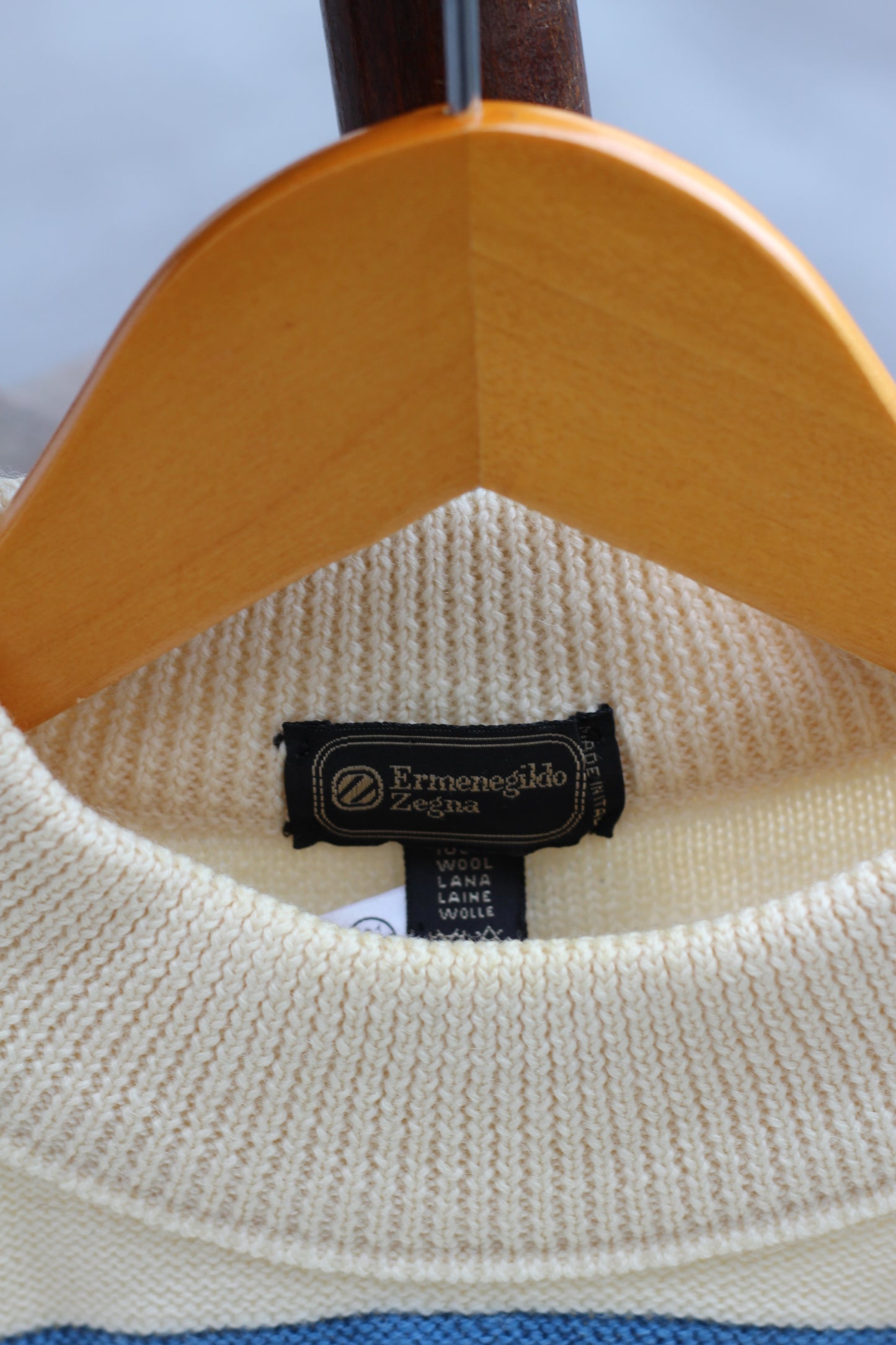 Vintage Made In Italy Lanvin & Ermenegildo Zegn Knitwear x2点