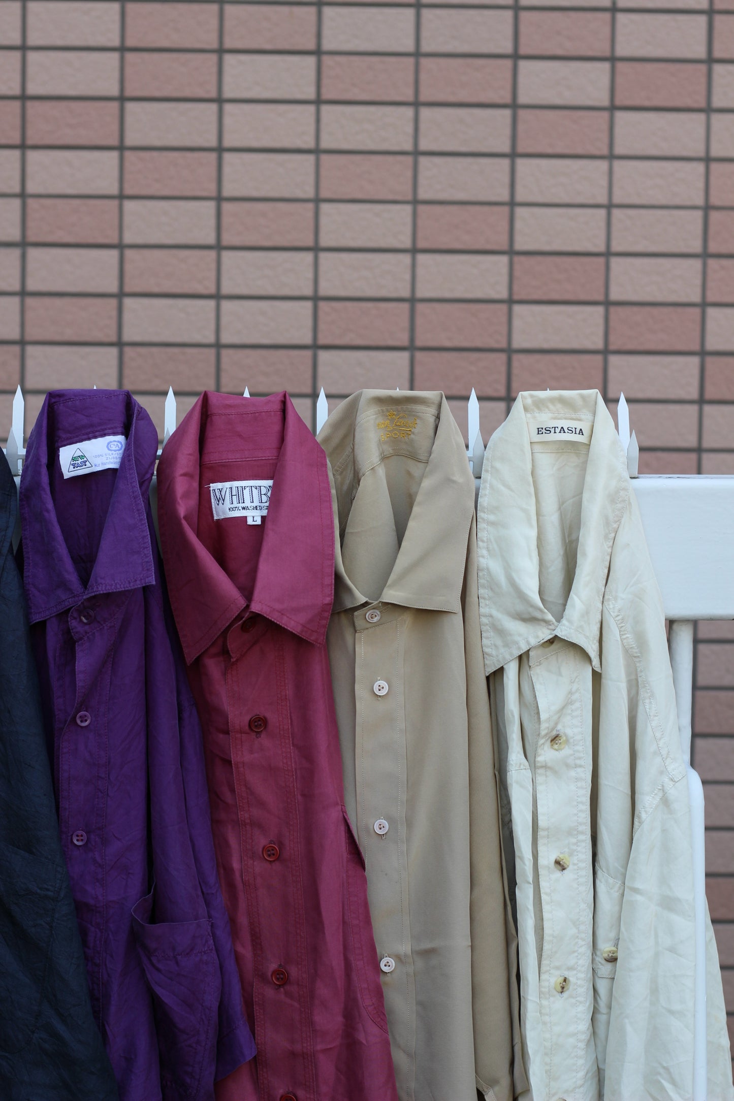 Men's Silk Short Sleeve Shirt x12点