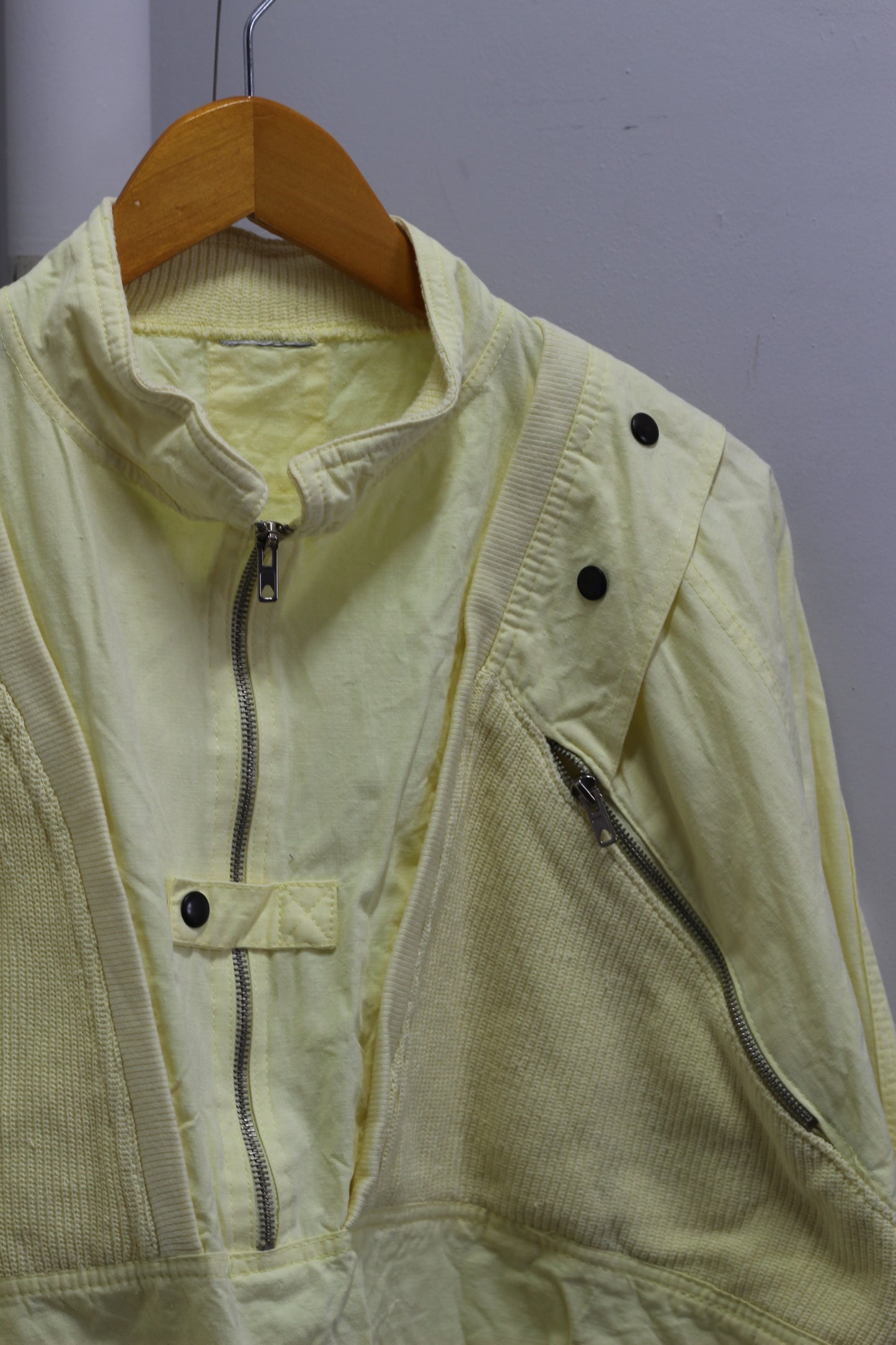 Men's Vintage Switching Zip Jacket x2点