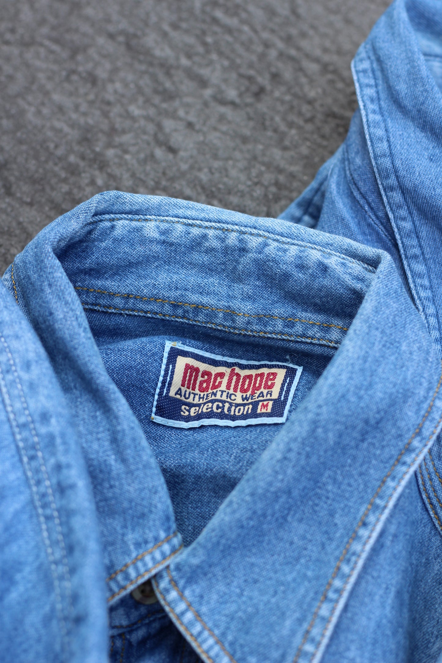 Men's Denim Short Sleeve Shirt x11点