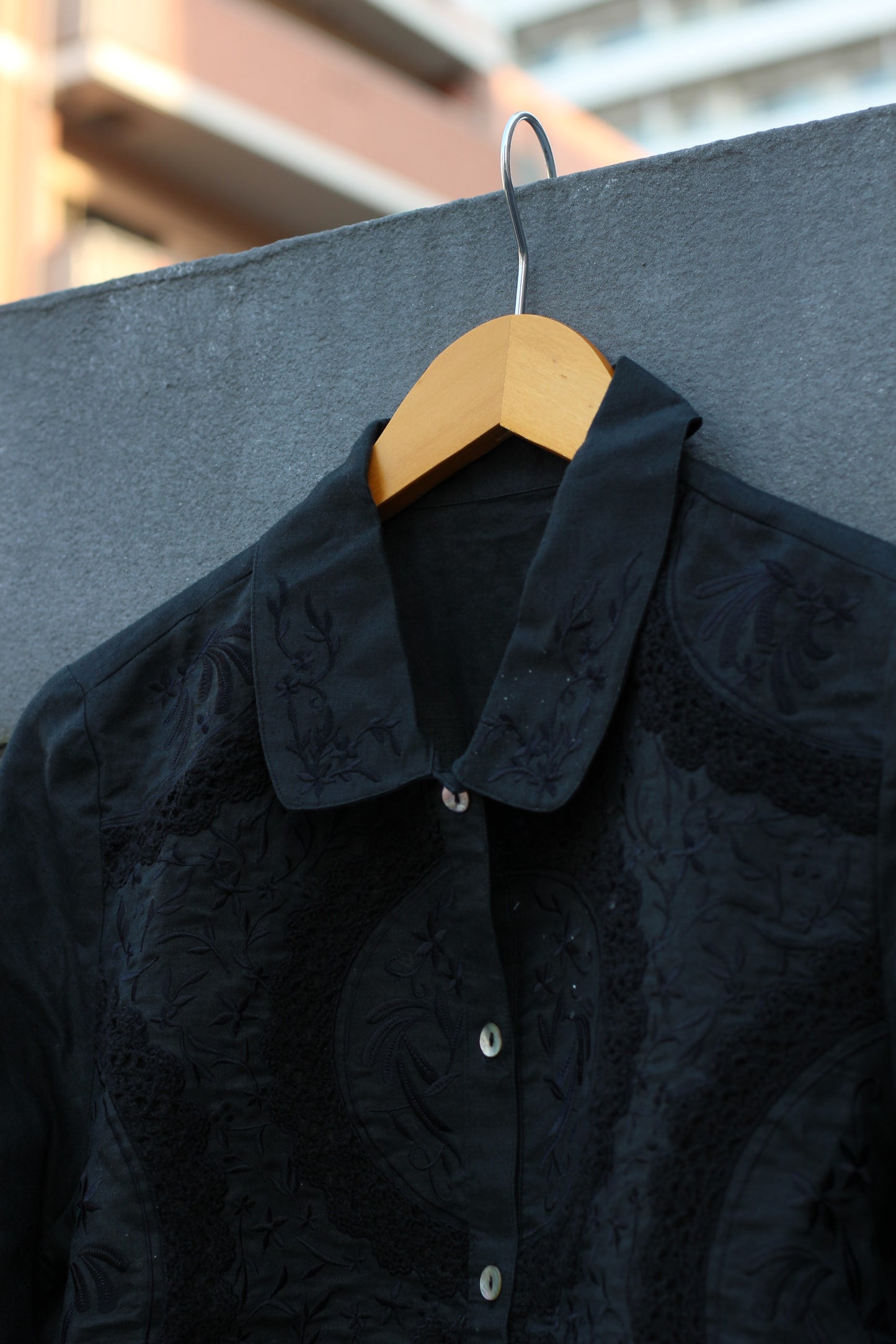 Women's Vintage Embroidery Design Shirt x2点
