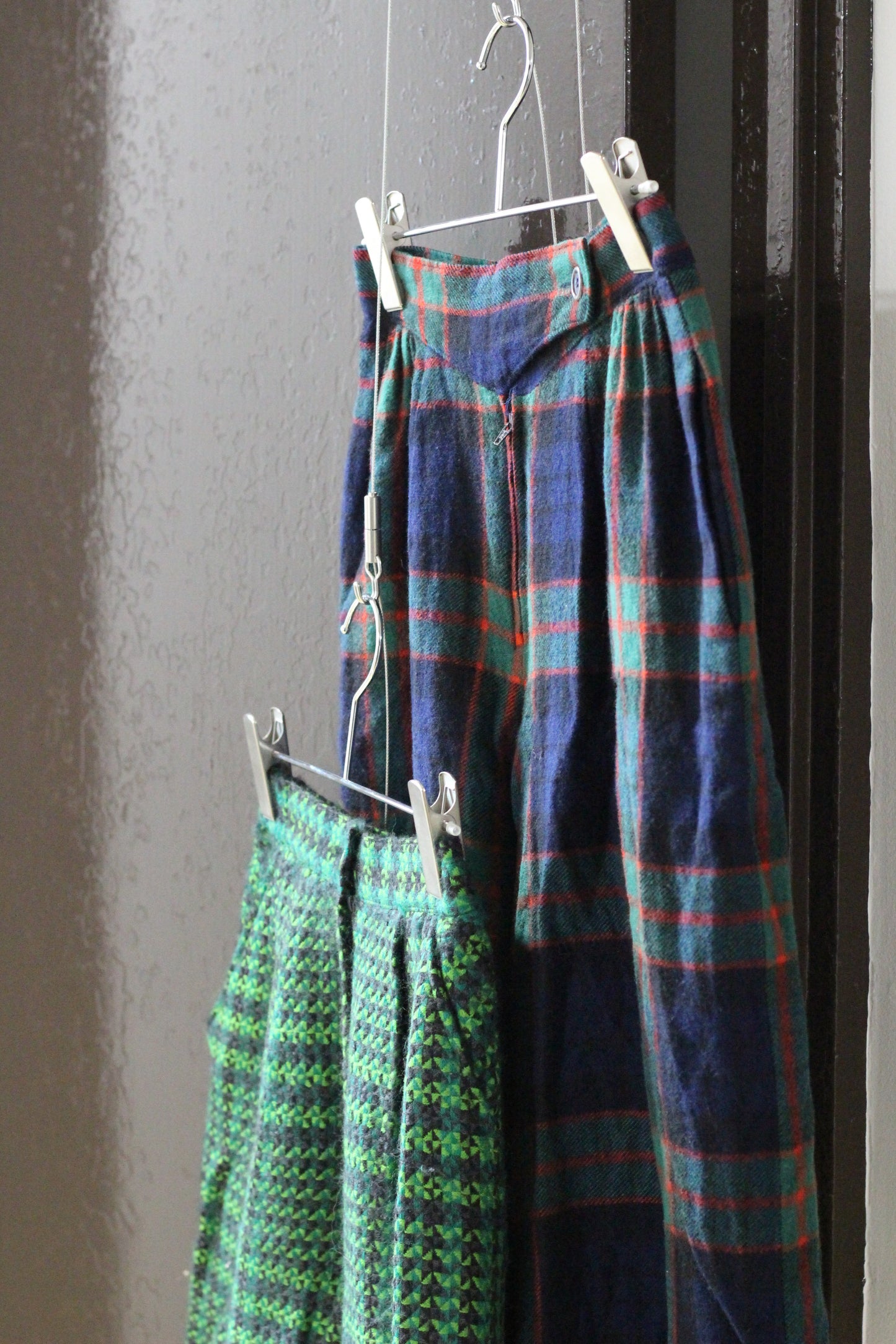 Vintage Retro Design Wool Half Pants x2点
