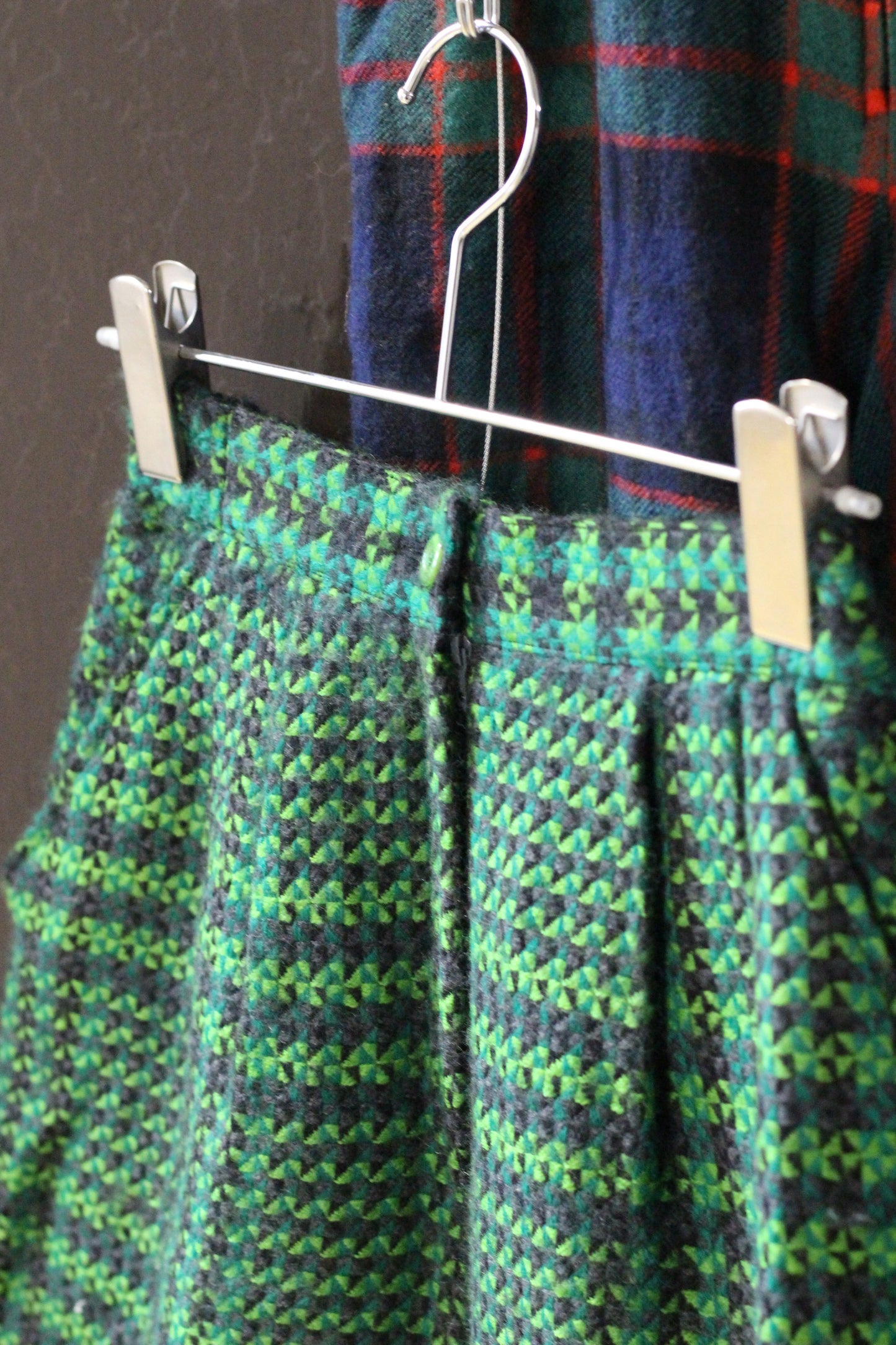 Vintage Retro Design Wool Half Pants x2点