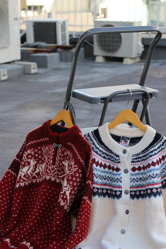 Vintage Made In Norway Nordic Sweater x2点