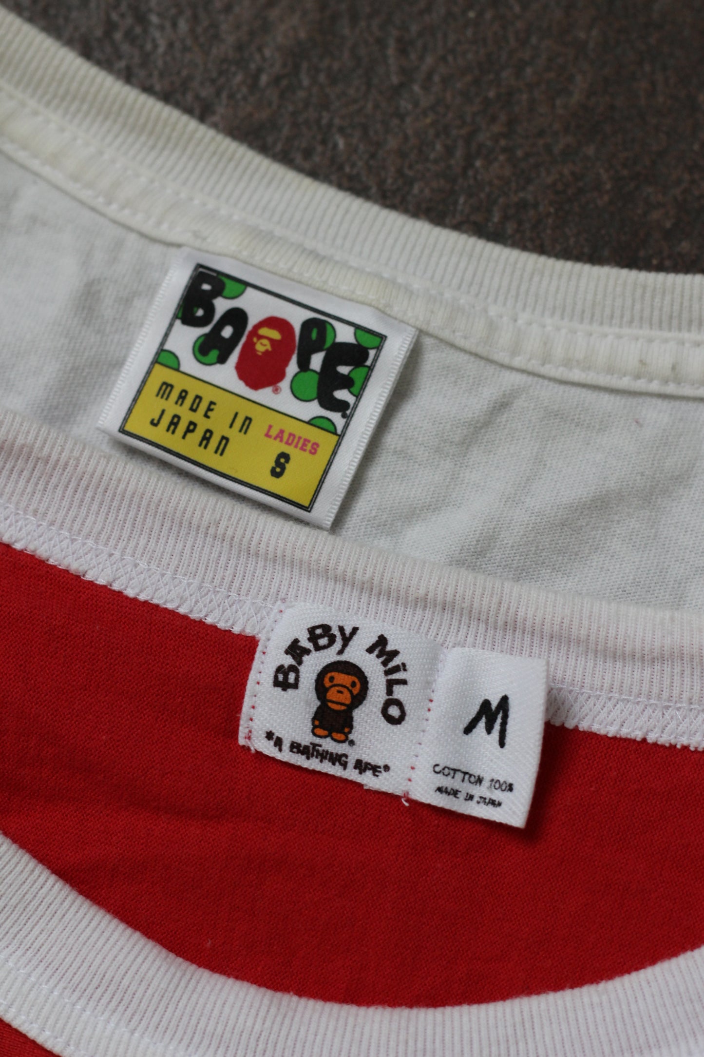 A Bathing Ape Print T-Shirt x2点