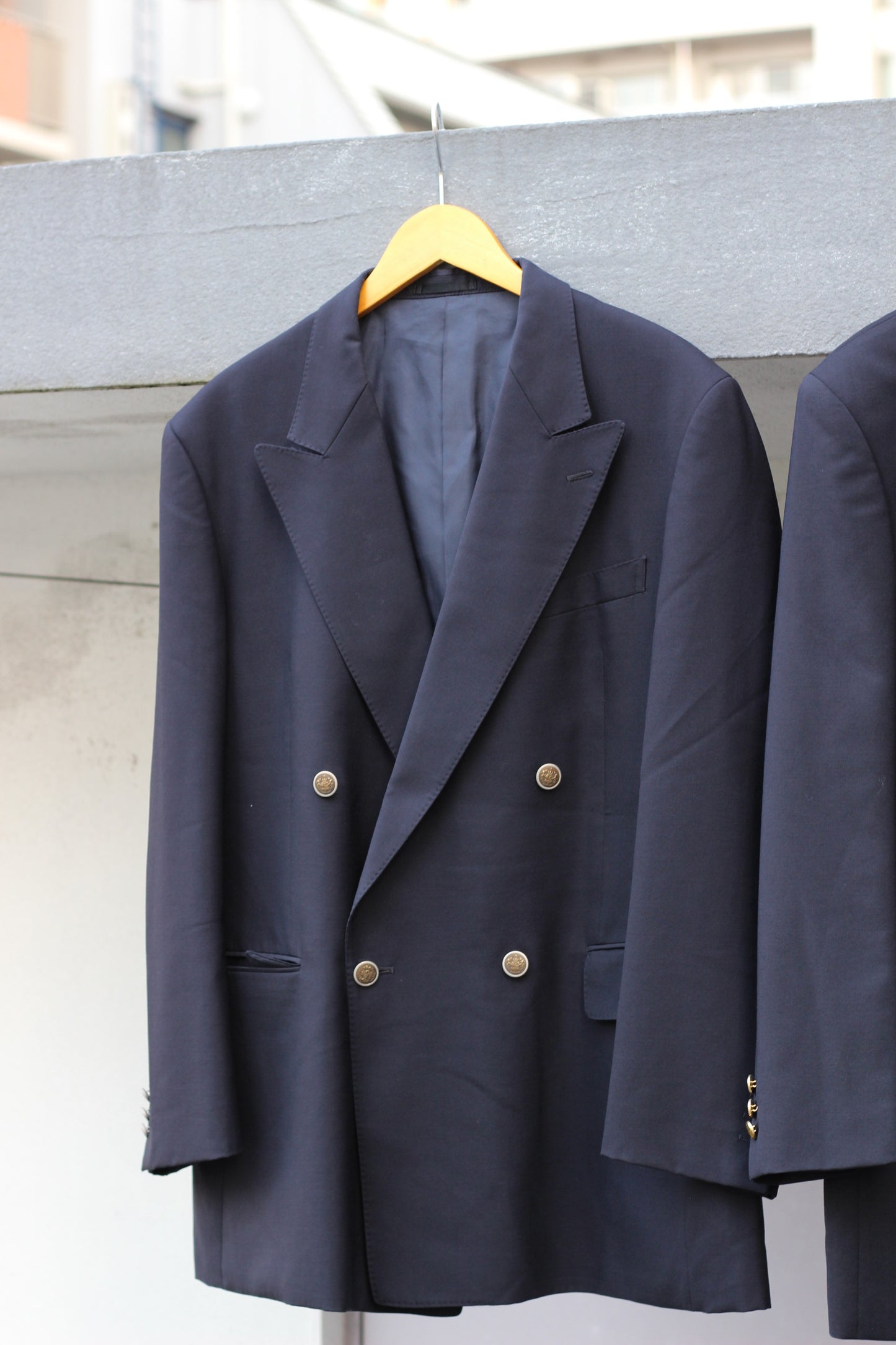 Men's Gold Button Tailored Jacket x4点