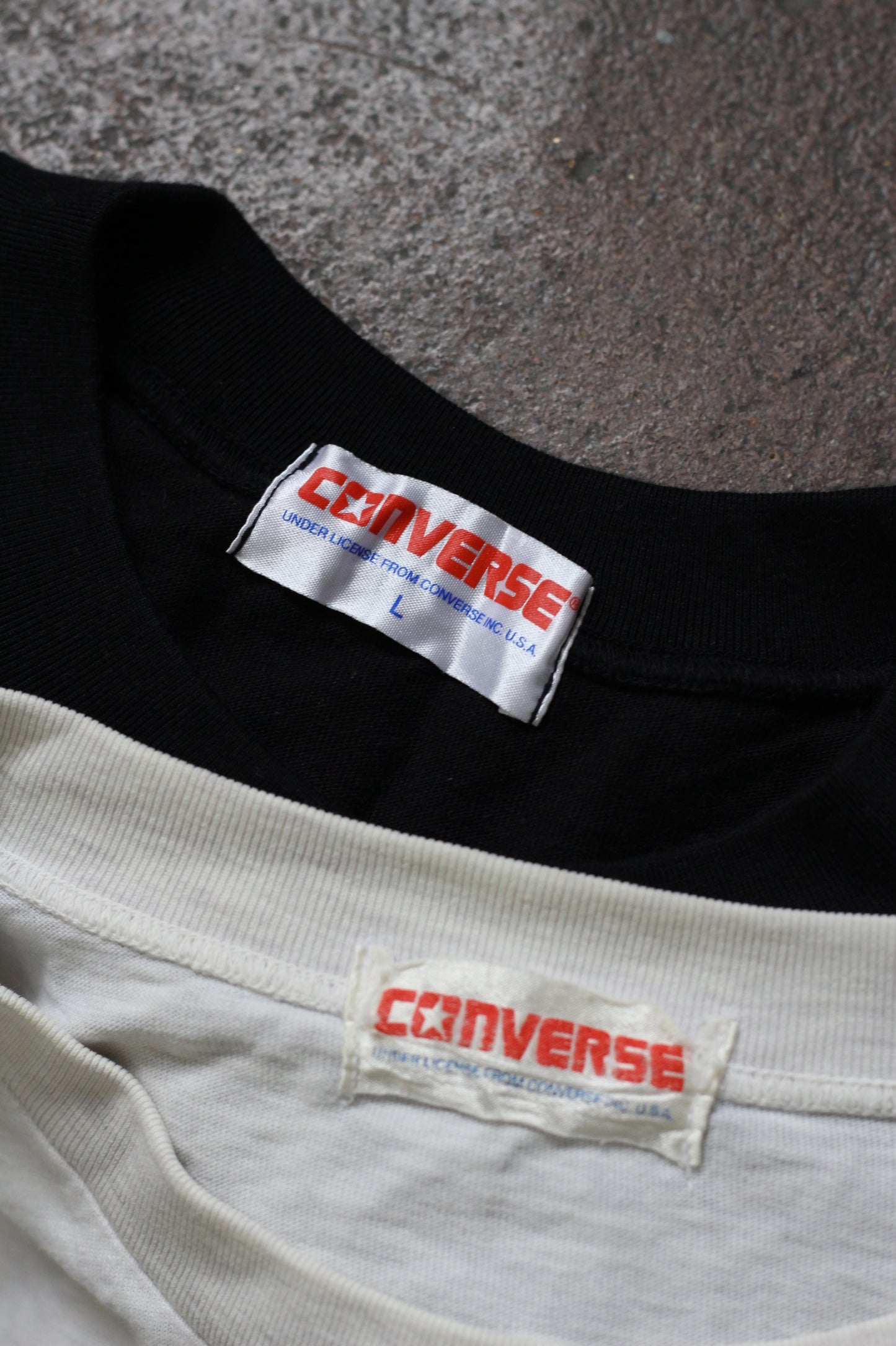 90's Converse Print T-Shirt x2点