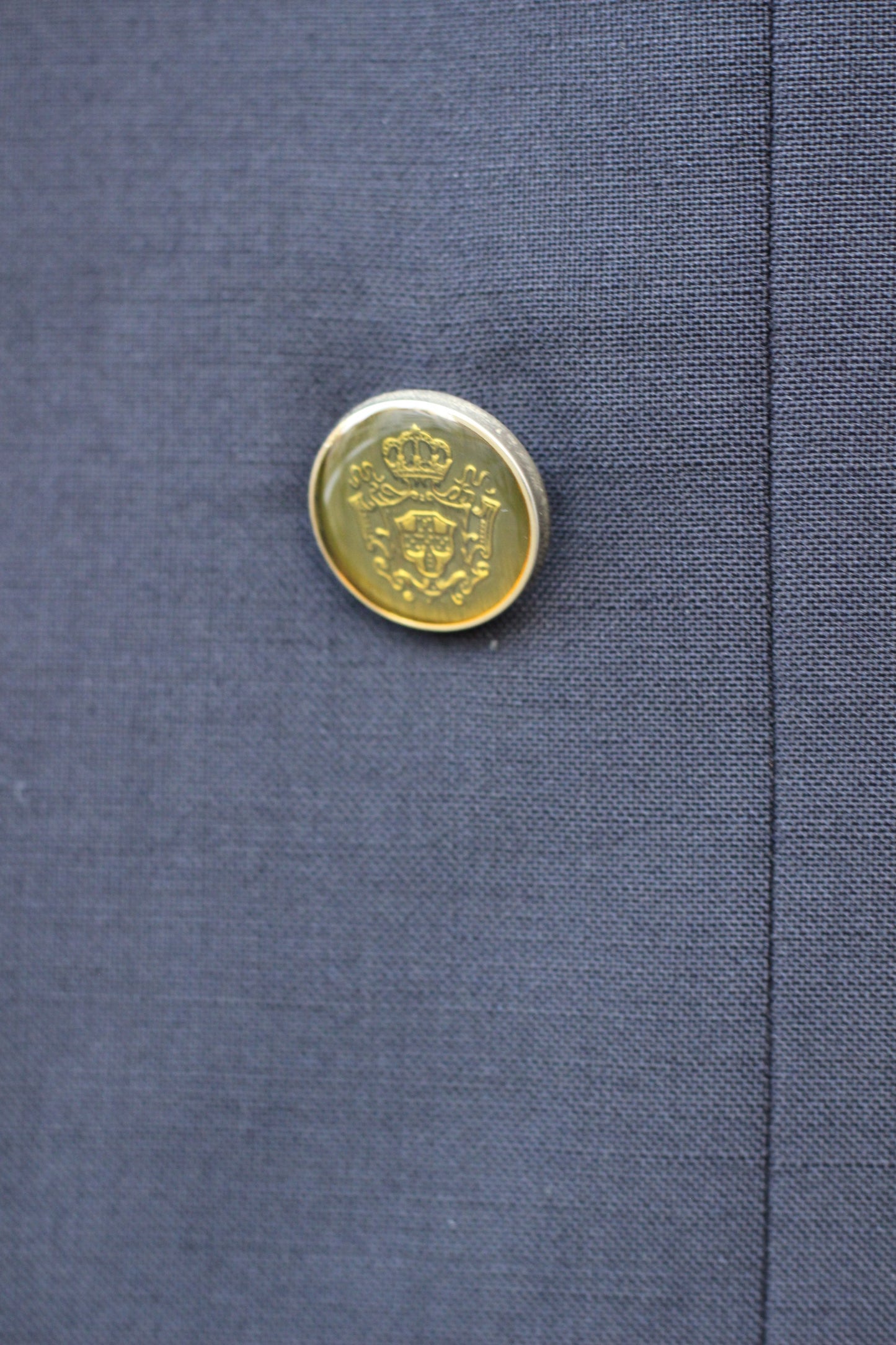 Men's Gold Button Tailored Jacket x4点