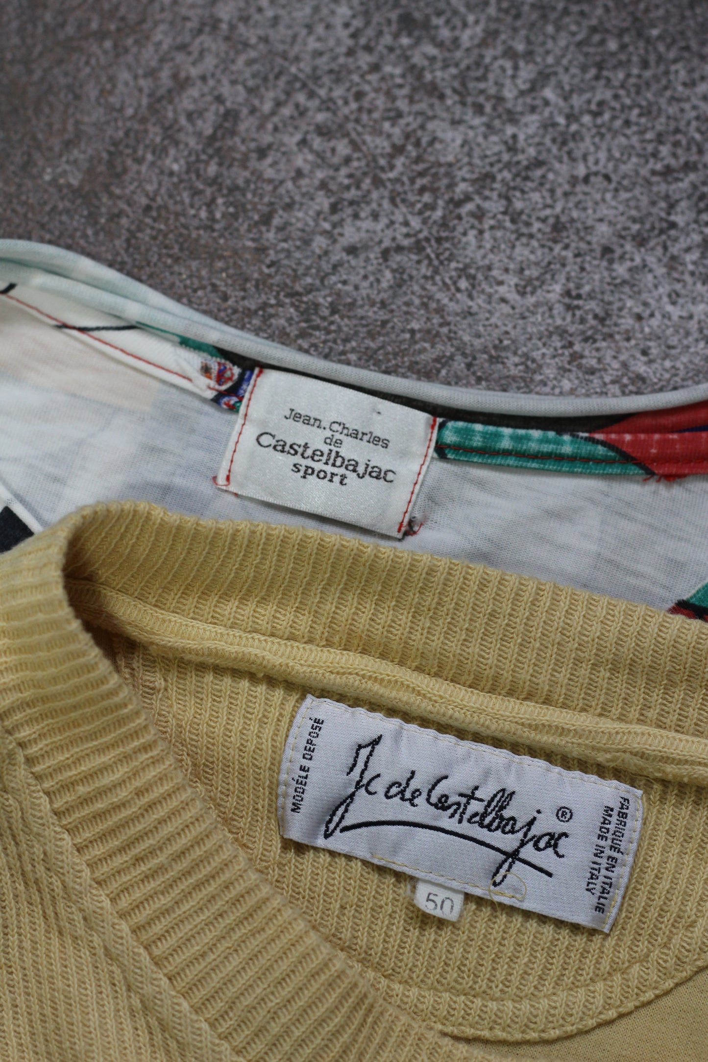 Made In Italy Castelbajac Vintage Print T-Shirt x2点