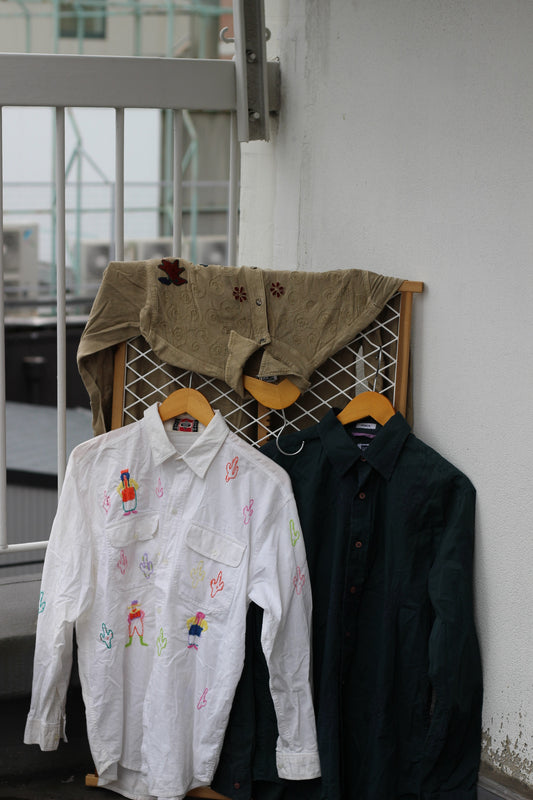 Men's Embroidered Shirts x6点