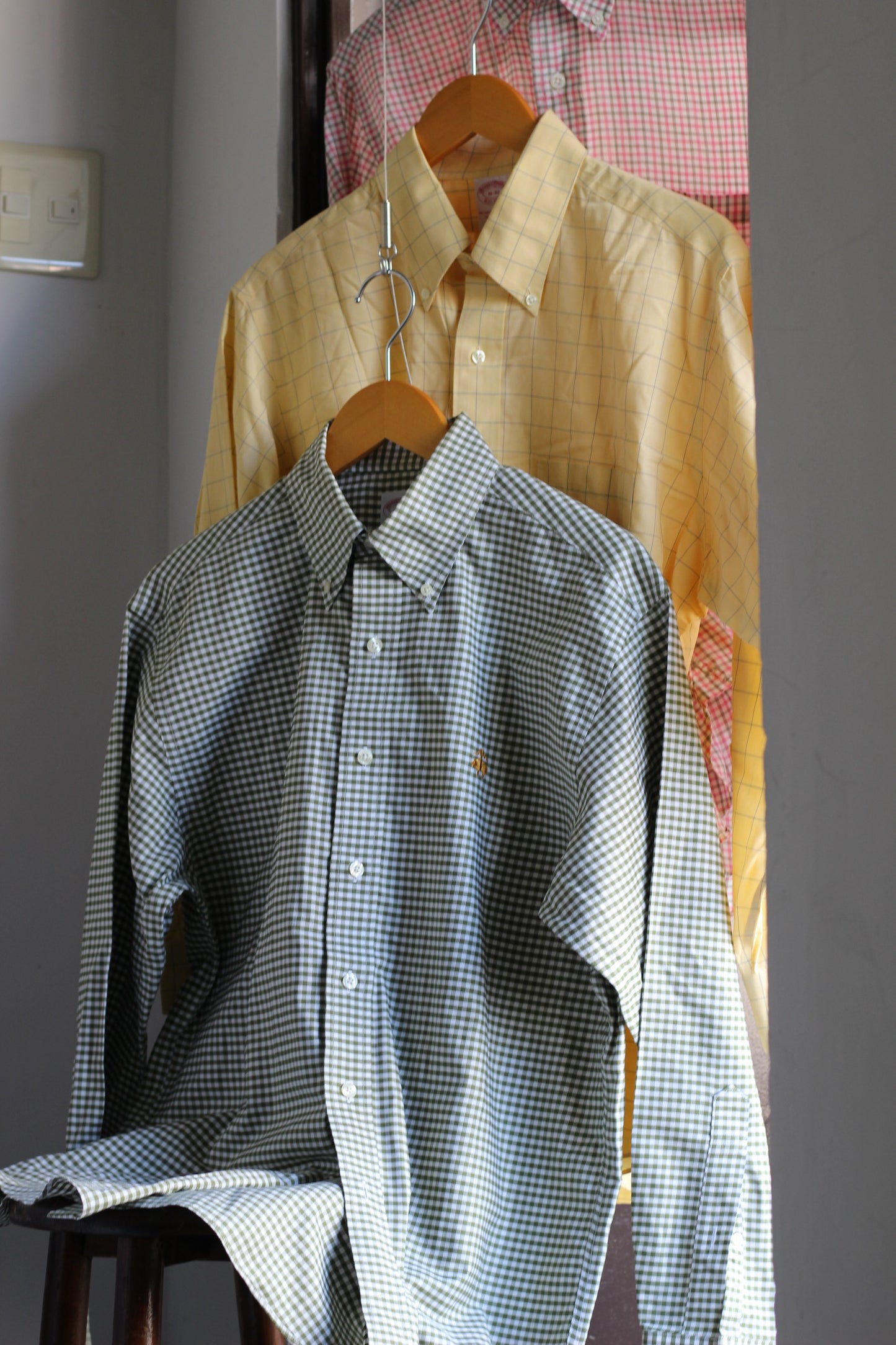 Men's Brooks Brothers Long Sleeve Shirt x5点