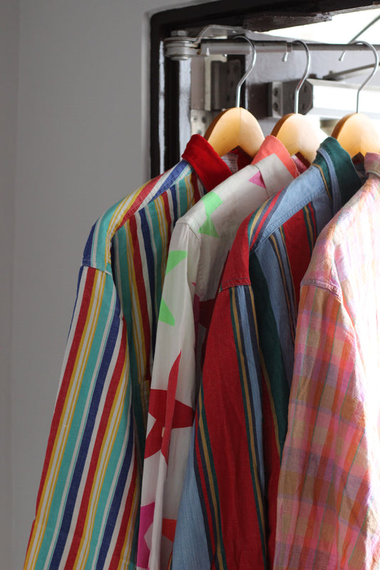 Men's Marble Color Design Shirt x6点