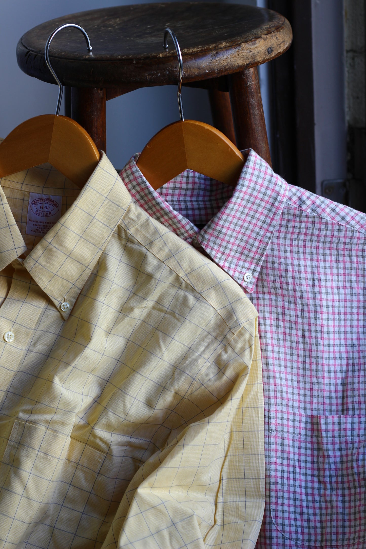 Men's Brooks Brothers Long Sleeve Shirt x5点