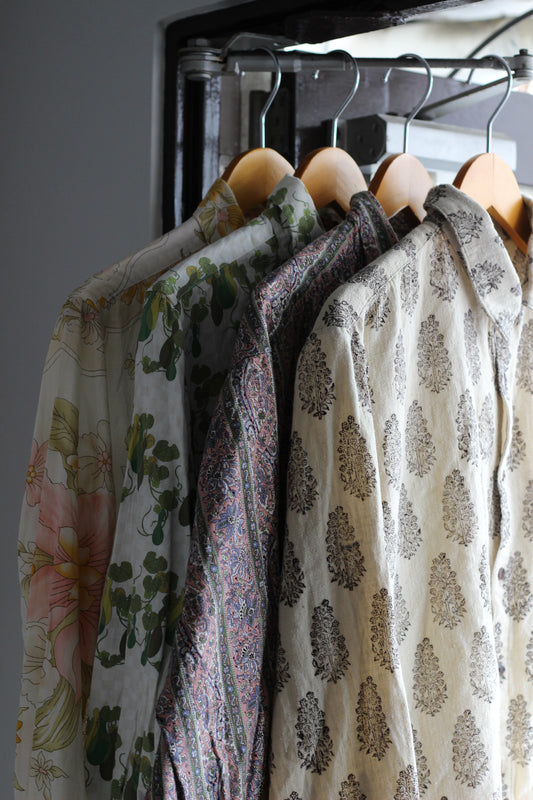 Men's Botanical design Shirts x9点