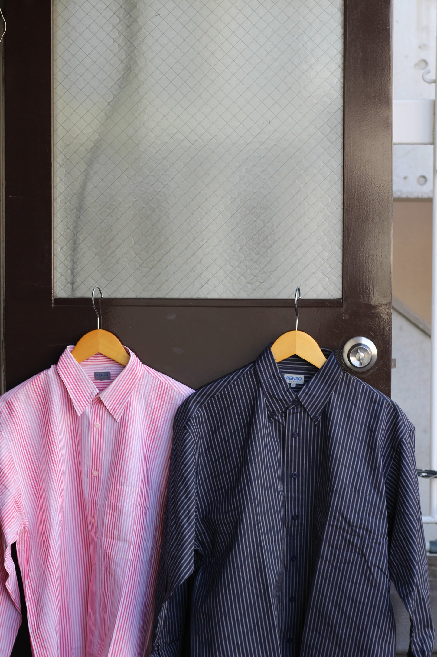 Men's Old Kenzo Long Sleeve Shirt x3点