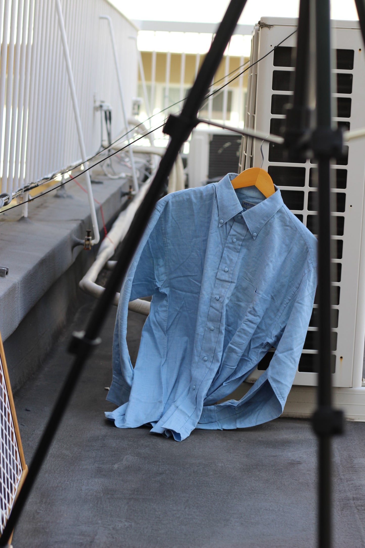 Men's Old Kenzo Long Sleeve Shirt x3点