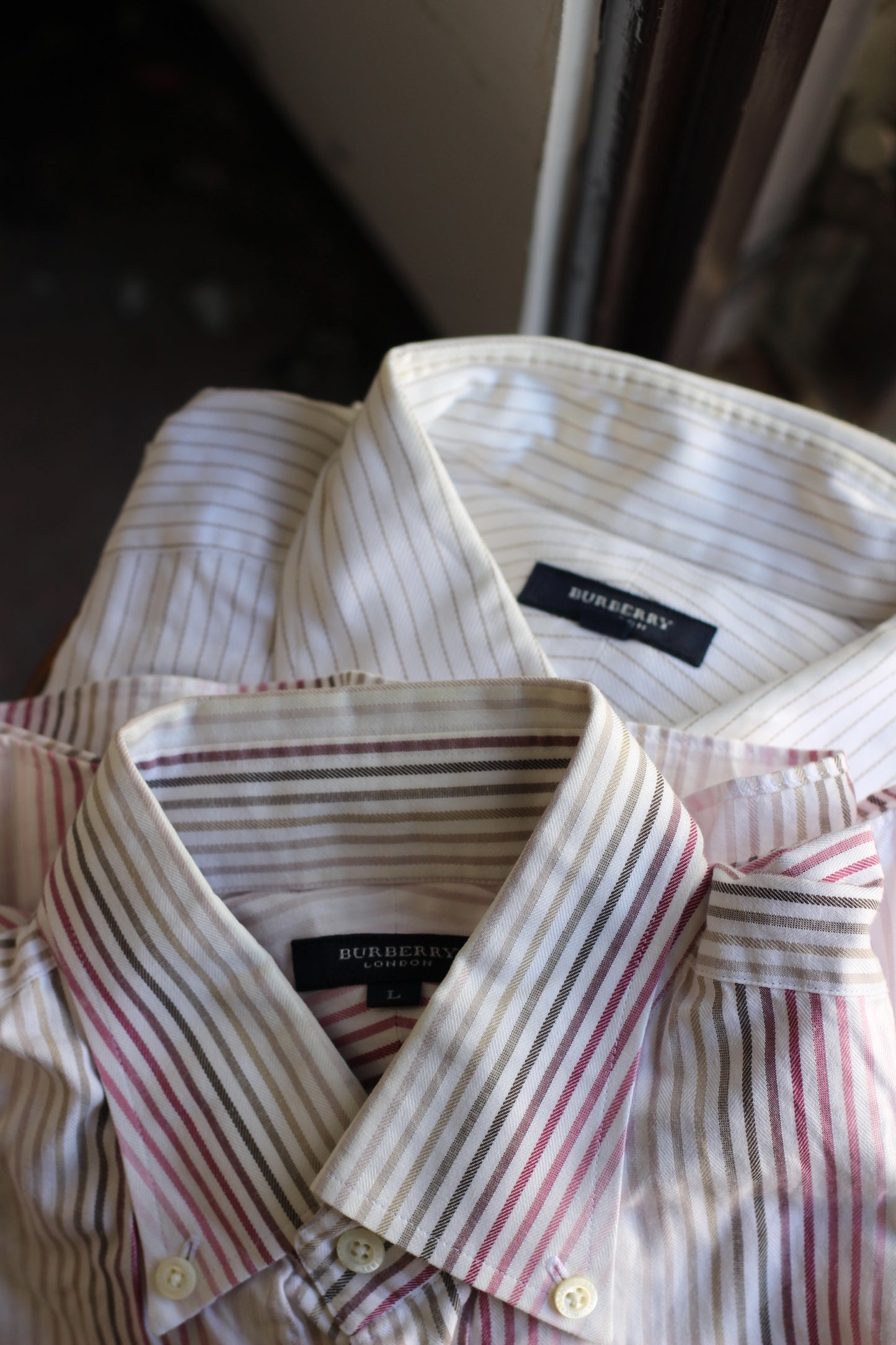 Men's Burberry Long Sleeve Shirt x6点