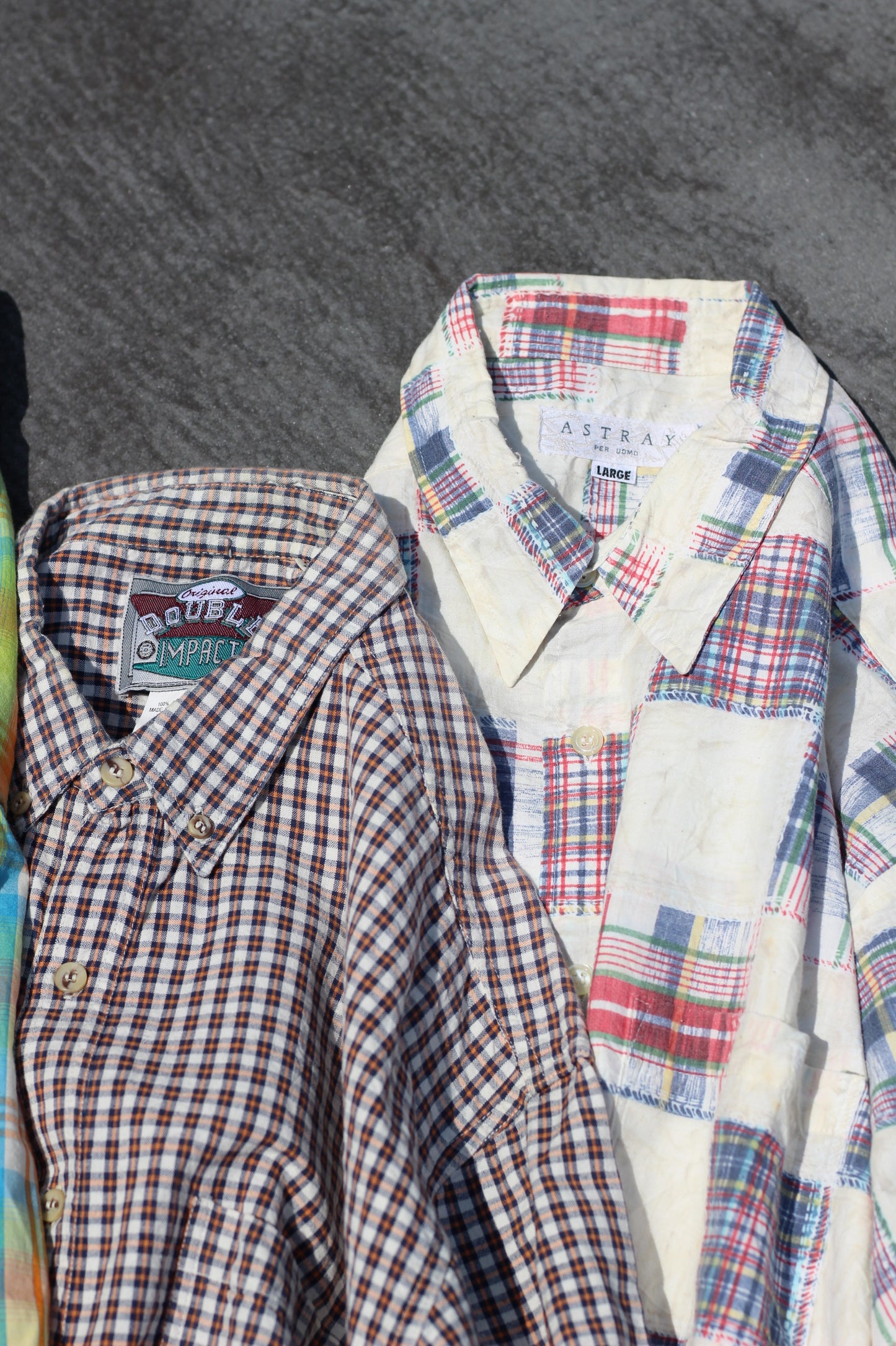Men's Design Check Short Sleeve Shirt x12点