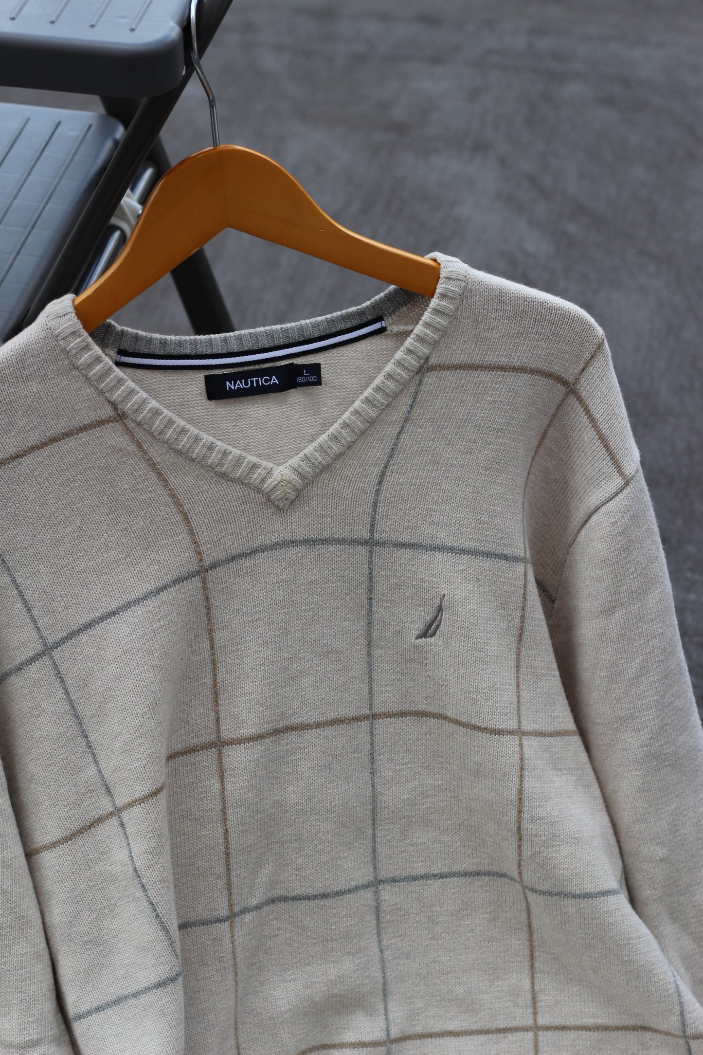 NAUTICA Cotton 100% Knit Sweatshirt & Vest x2点