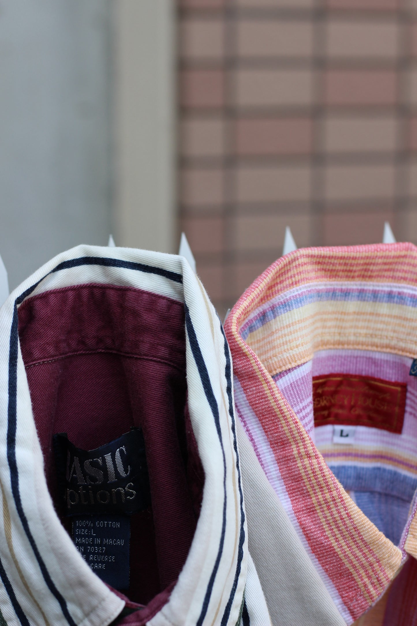 Men's Design Stripe Short Sleeve Shirt x10点