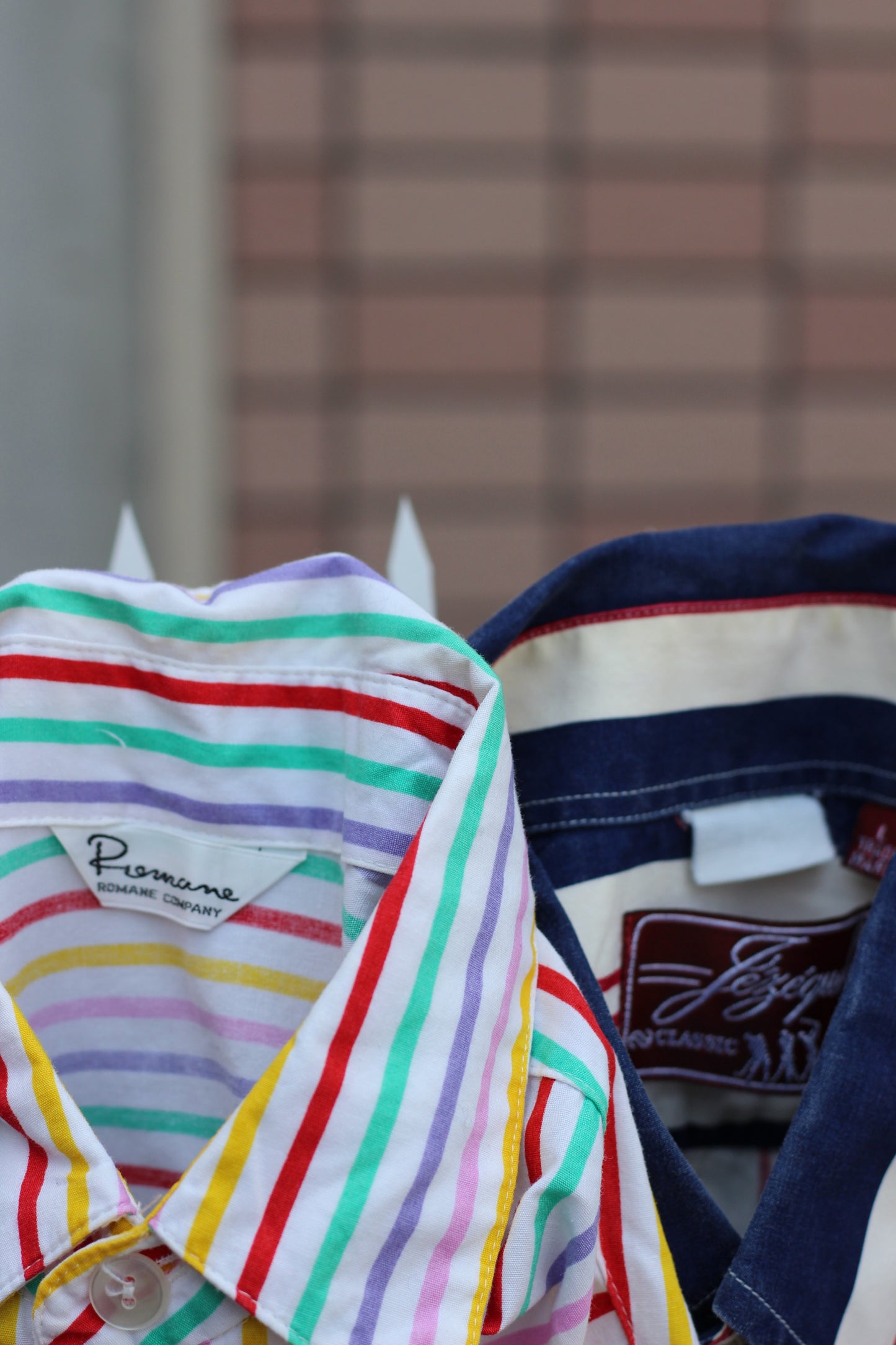 Men's Design Stripe Short Sleeve Shirt x10点