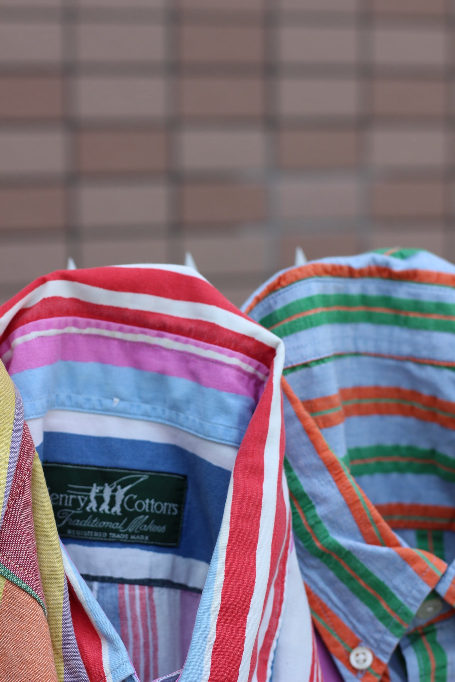 Men's Design Stripe Short Sleeve Shirt x10点