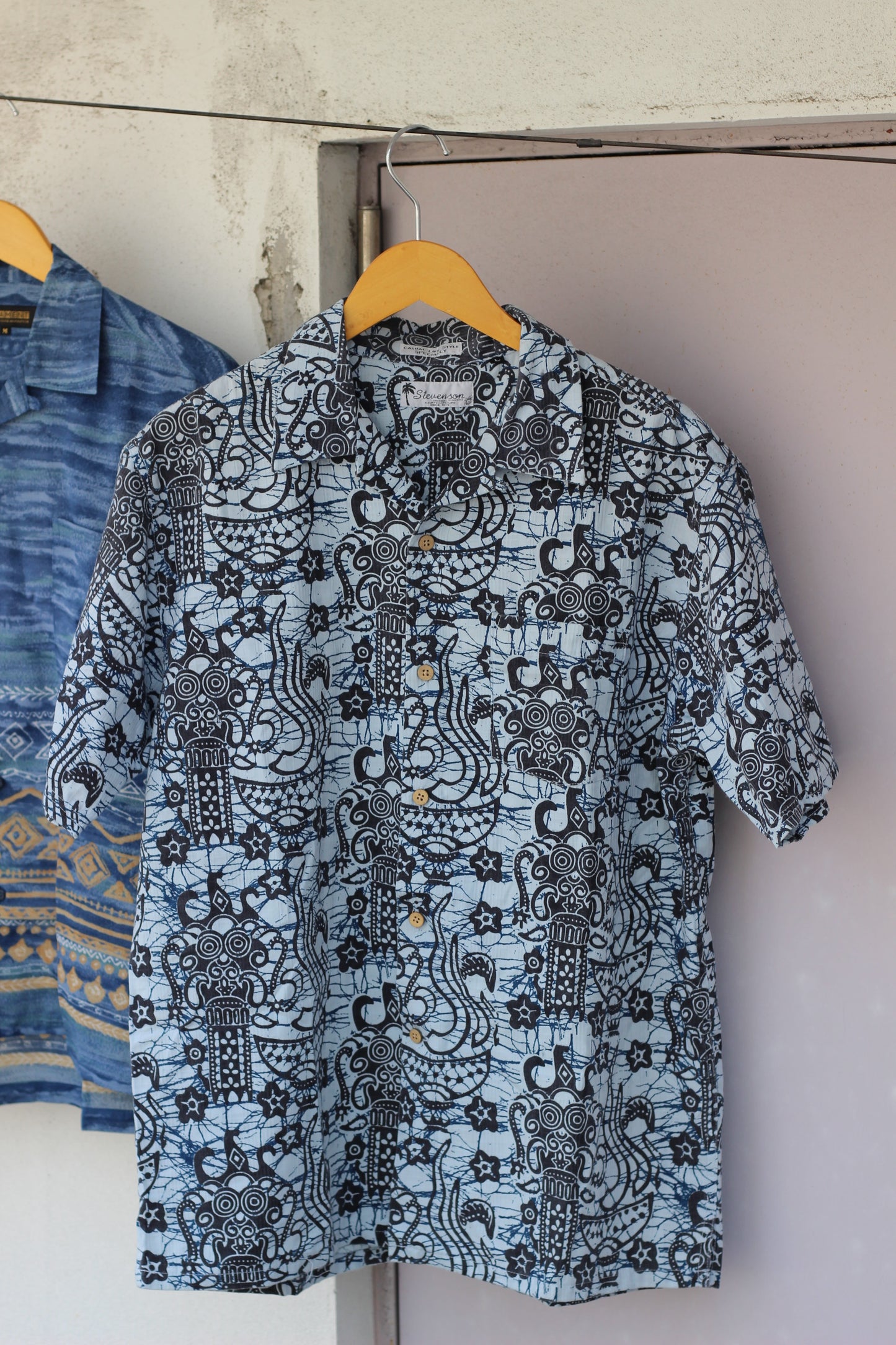 Men's Design Open Collar Short Sleeve Shirt x17点