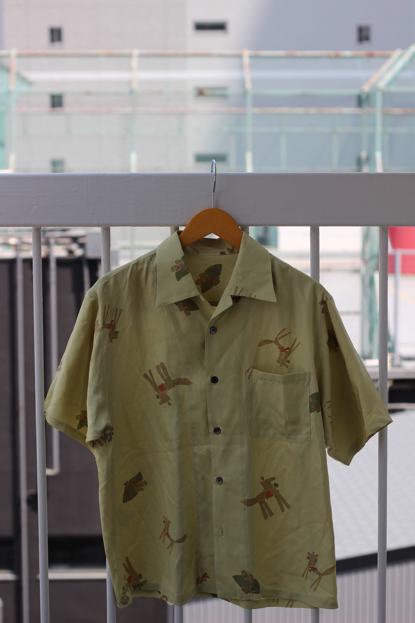 Men's Design Open Collar Short Sleeve Shirt x17点