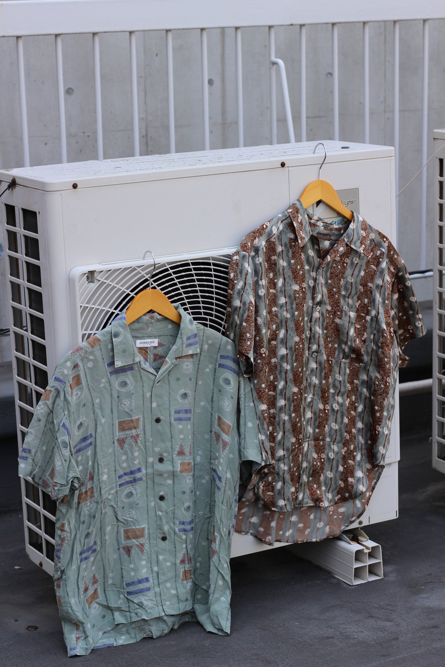 Men's Design Open Collar Short Sleeve Shirt x17点
