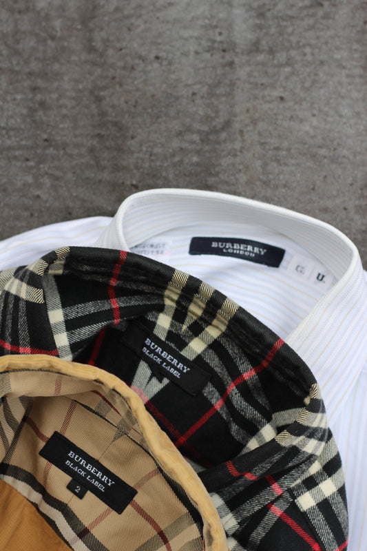 Men's Burberry Long Sleeve Shirt x3点