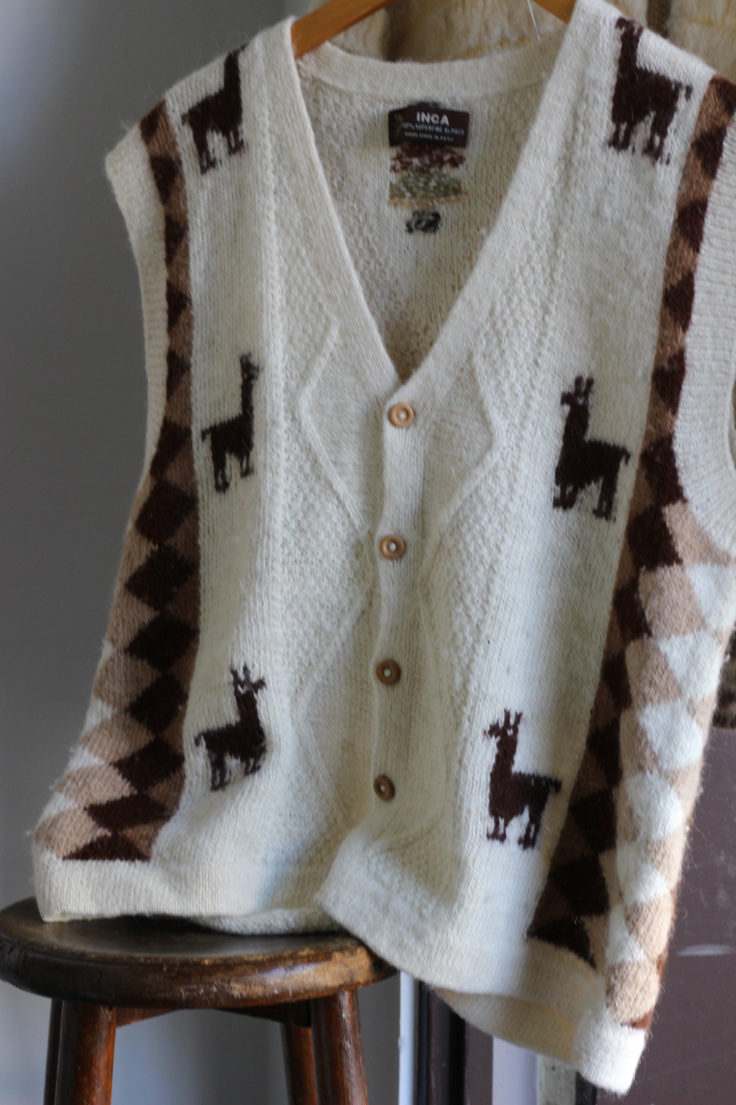 Vintage Peru Alpaca Knit & Iceland Knit x2点