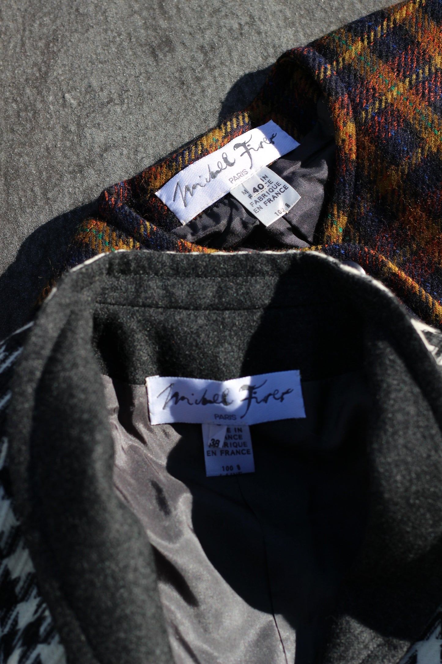 Made in France & USA ladies vintage design jacket x6点