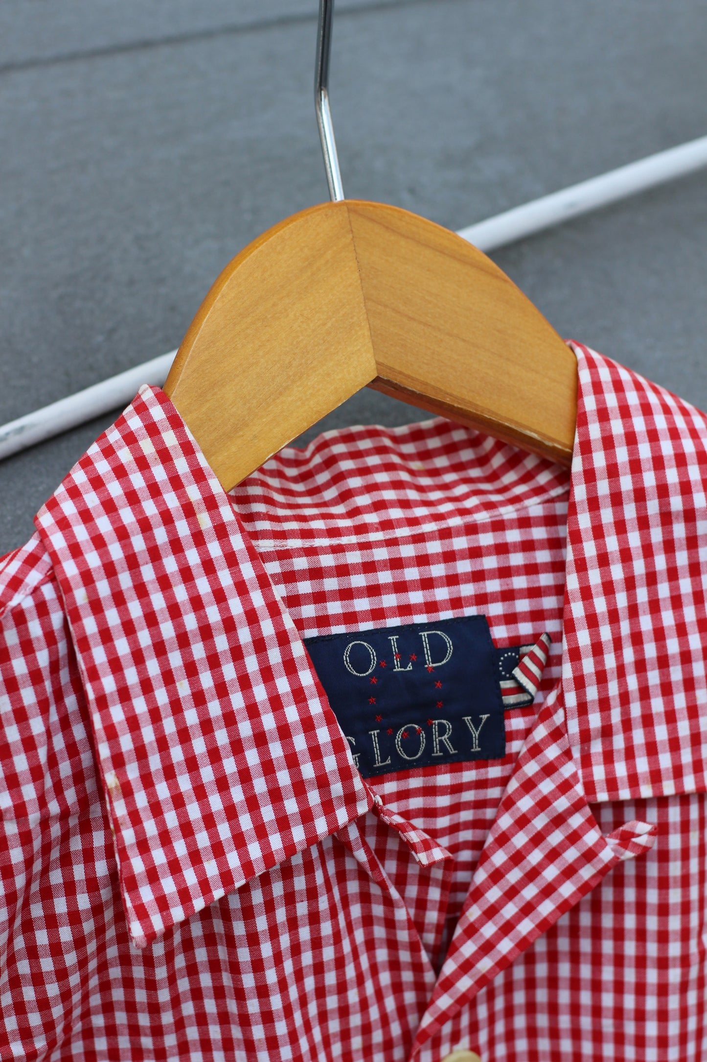 Men's Design Check Open Collar Short Sleeve Shirt x5点