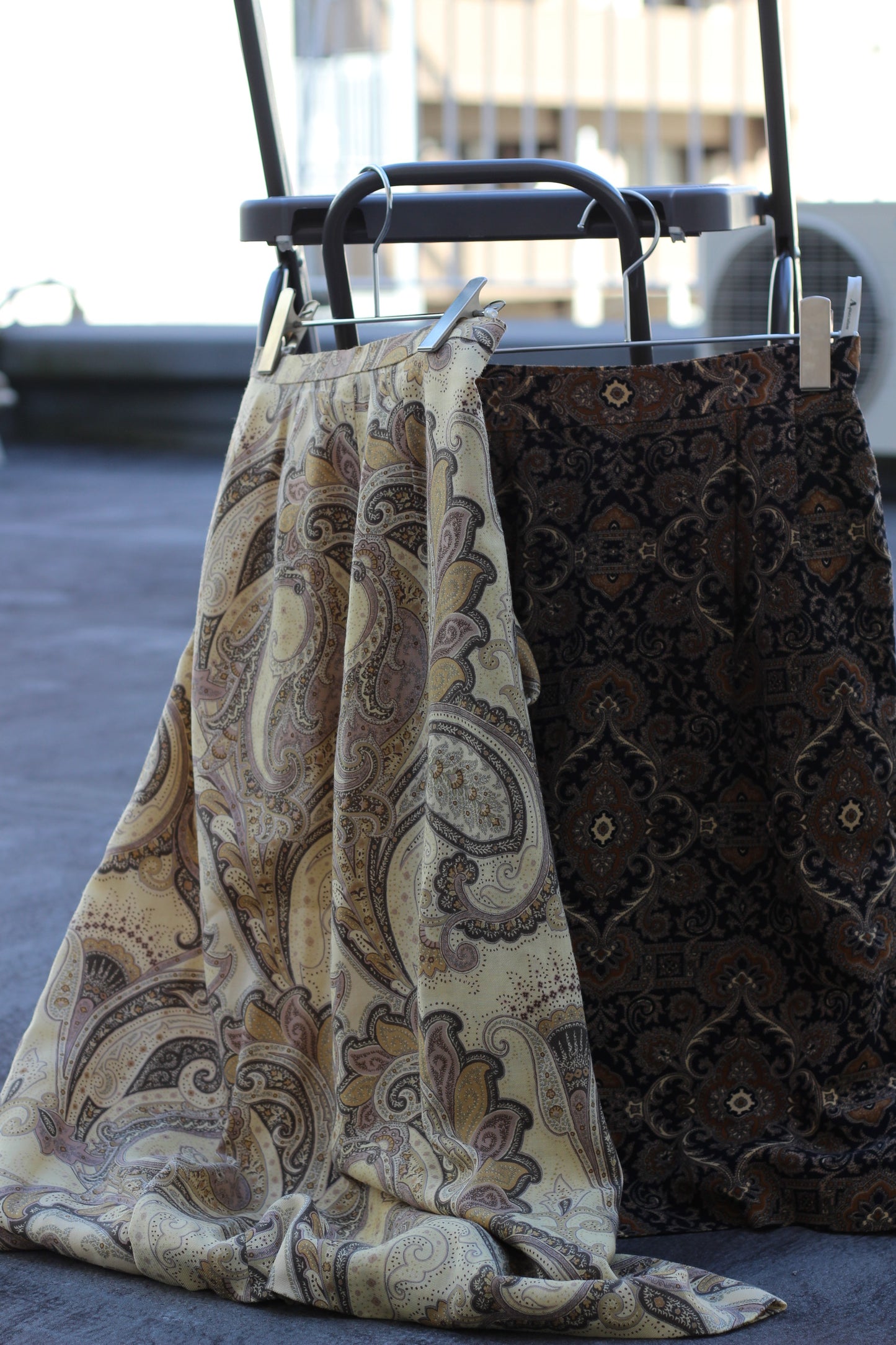 Aquascutum Paisley Skirt x2点