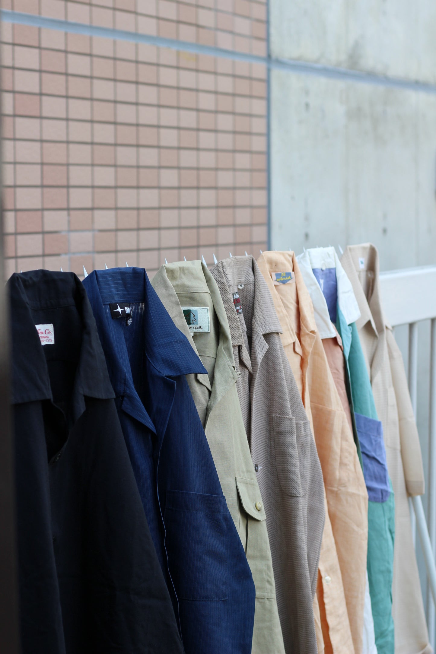 Men's Basic Open Collar Short Sleeve Shirt x7点