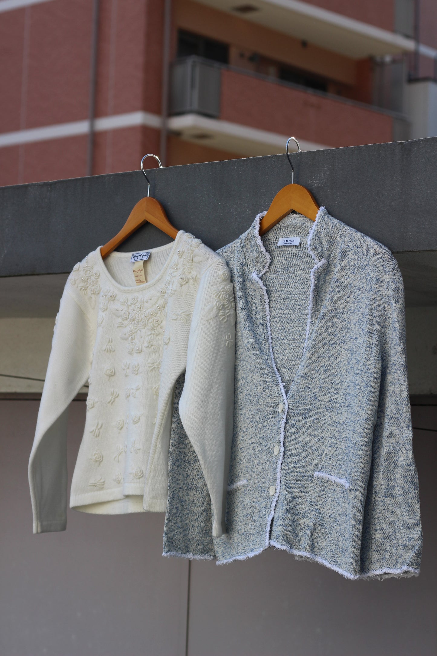 Made in ITALY ladies design knit sweater&cardigan x6点