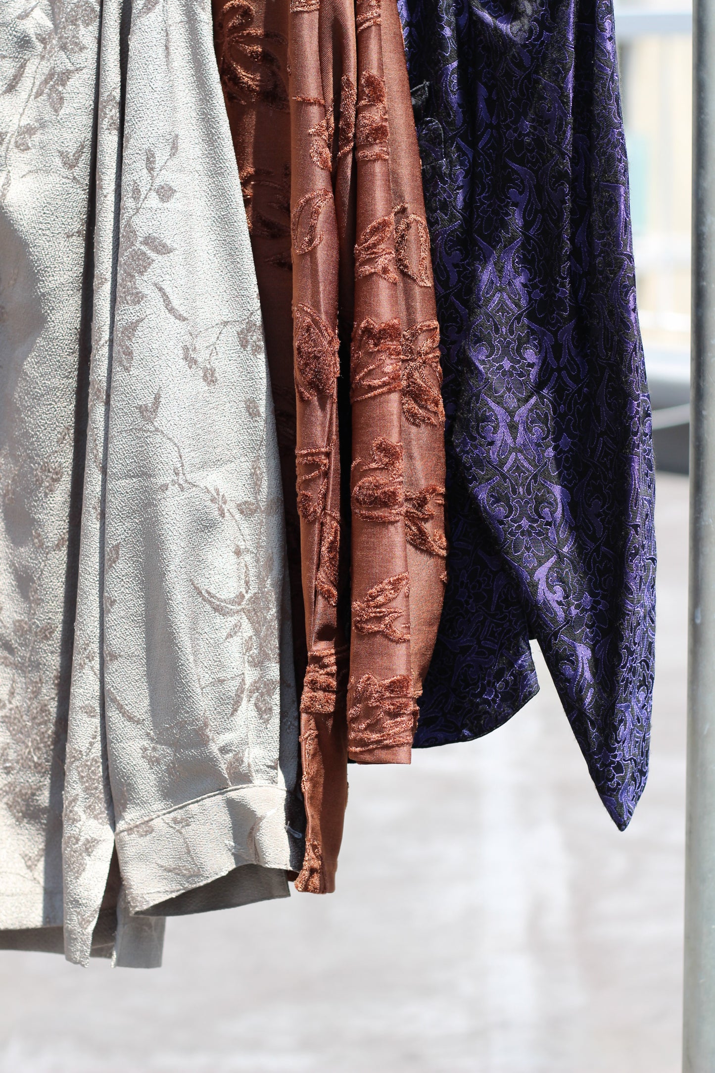 Vintage Jacquard Long Sleeve Blouse x6点