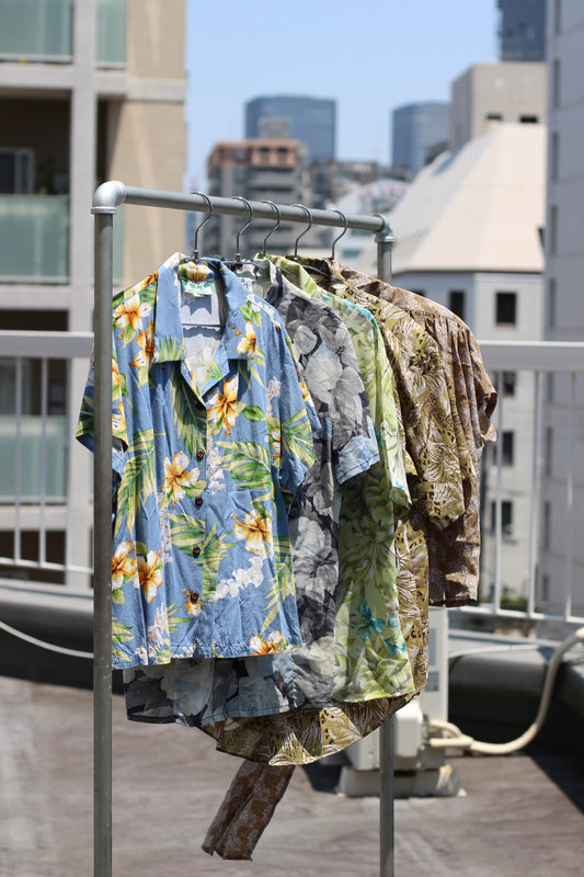 Vintage Aloha Shirt Blouse x5点