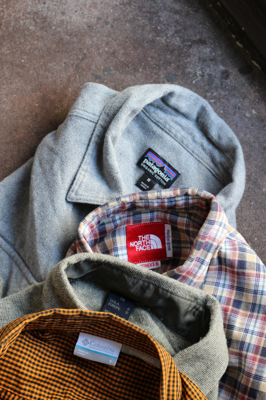 Outdoor Brand Long-Sleeved Shirt x5点