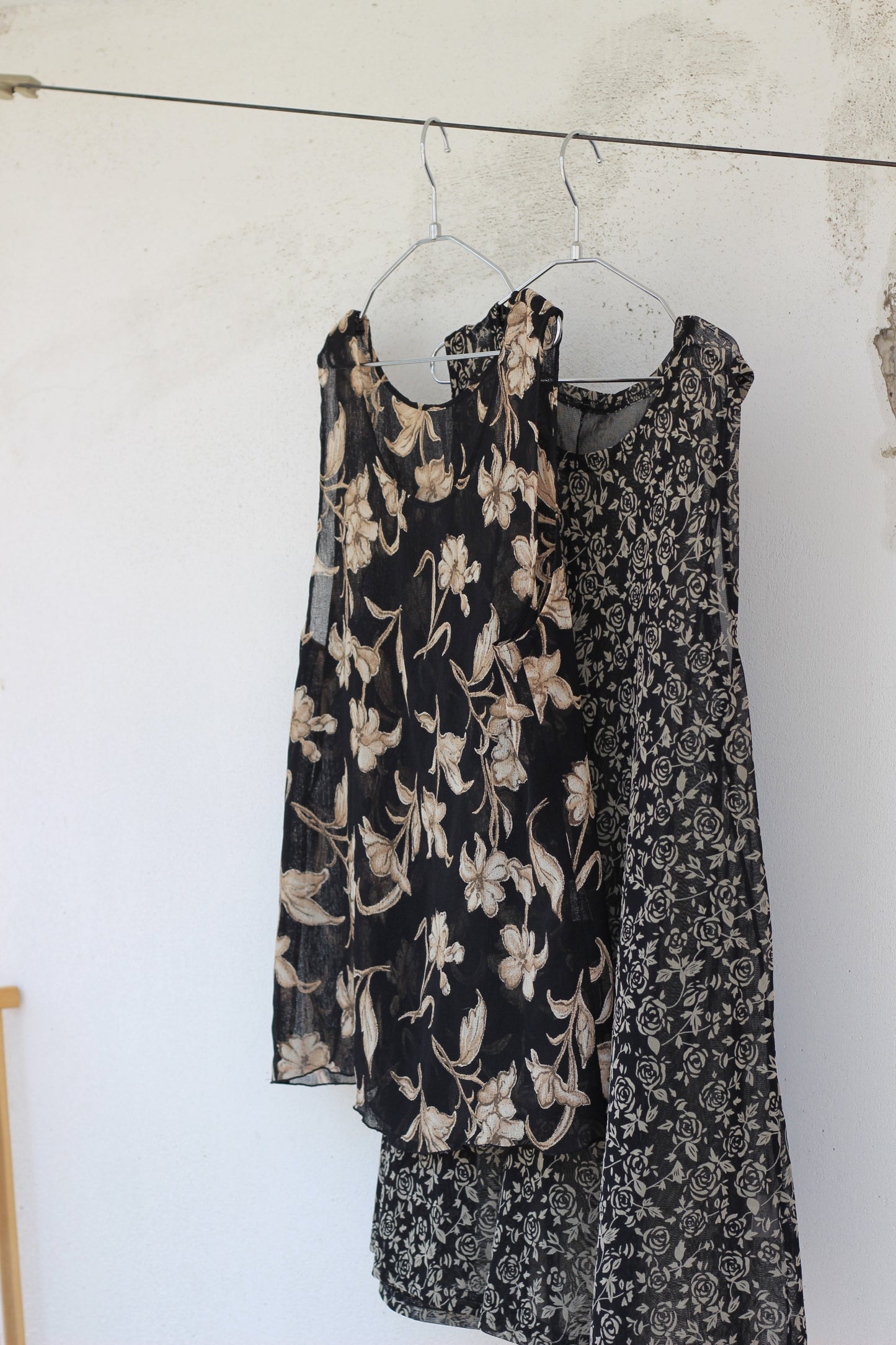 Vintage Black Design No Sleeve Blouse x8点