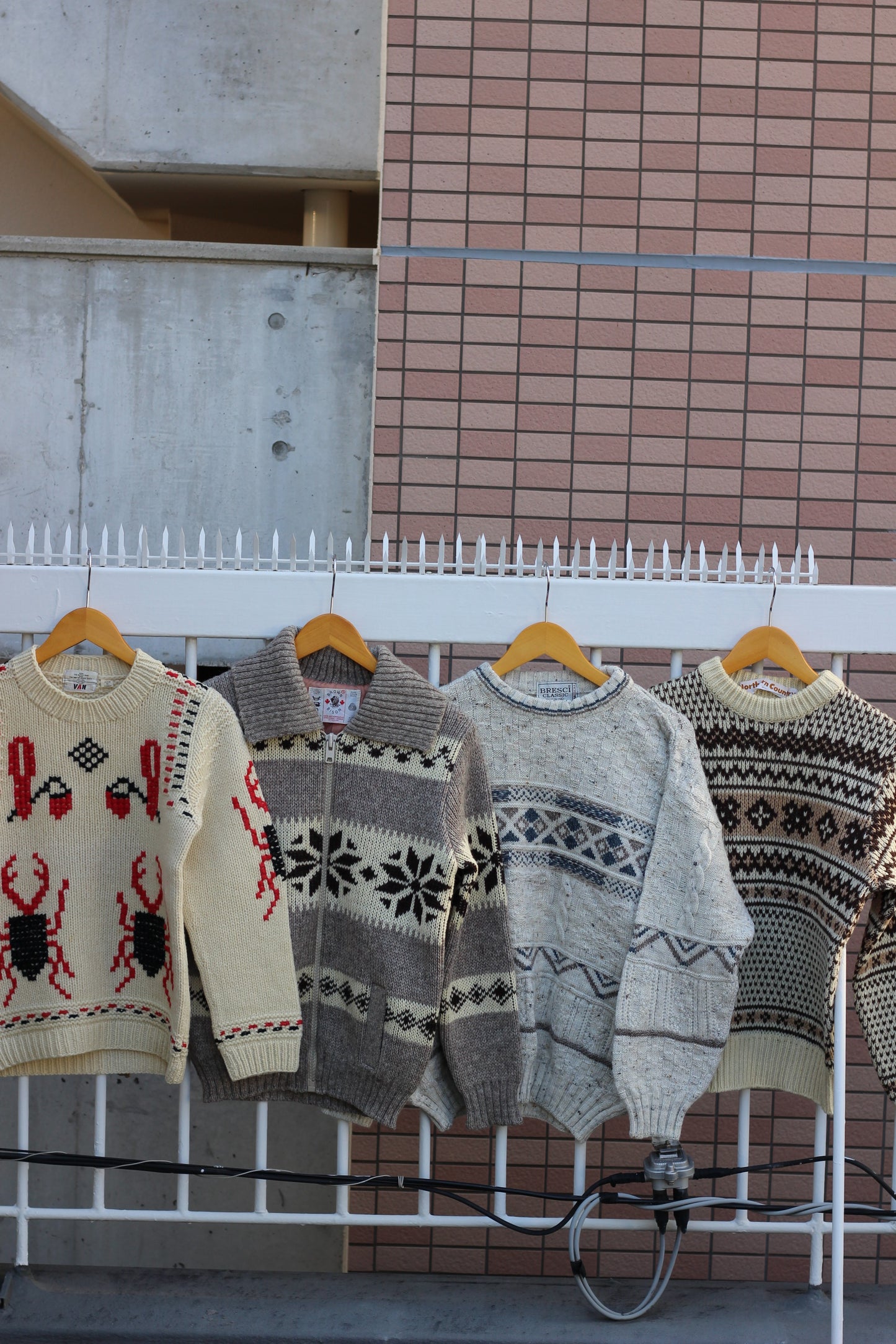 Vintage ladies Knit & sweater x8点