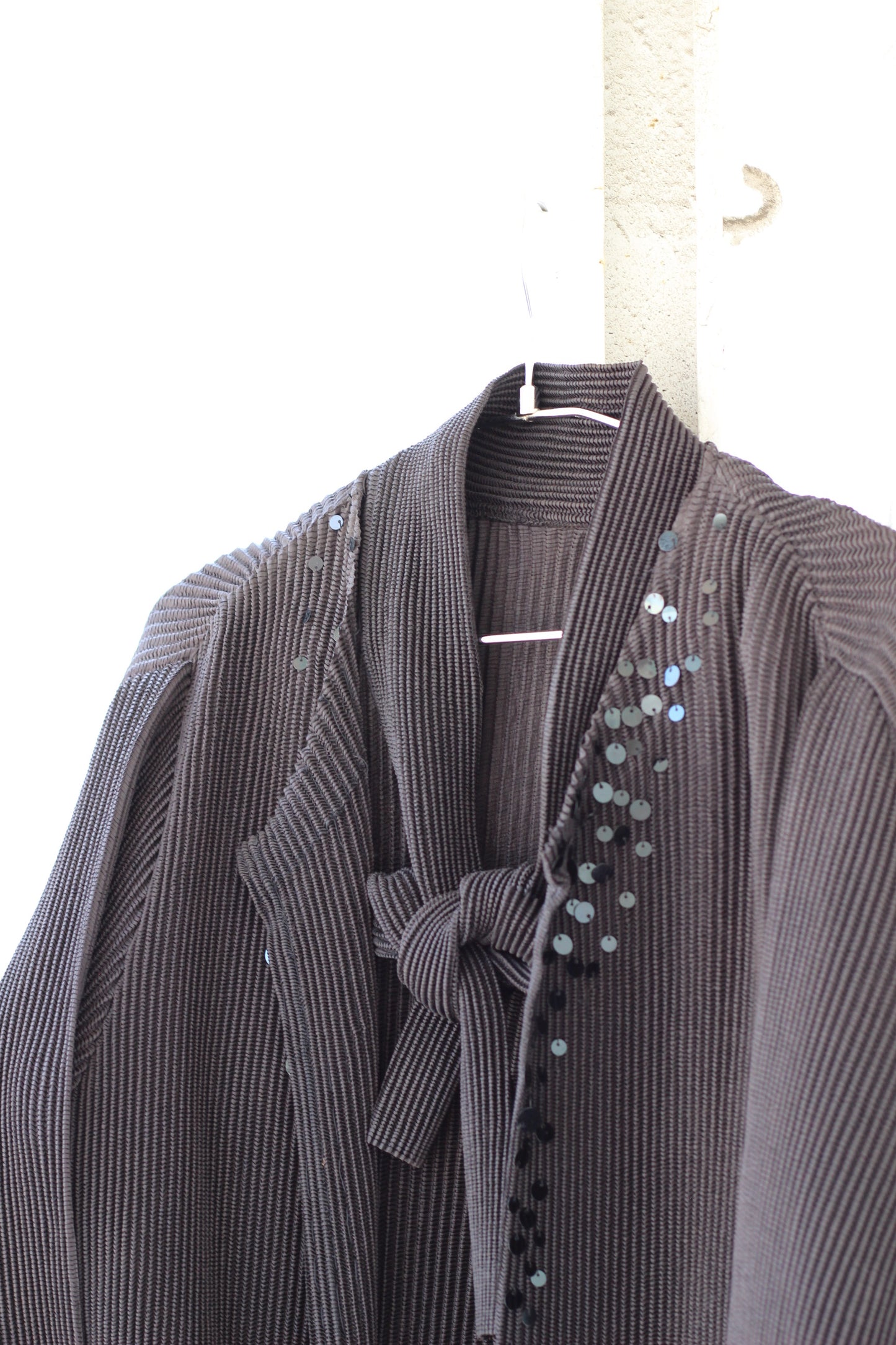 Vintage Pleats Long Sleeve One-Piece x7点