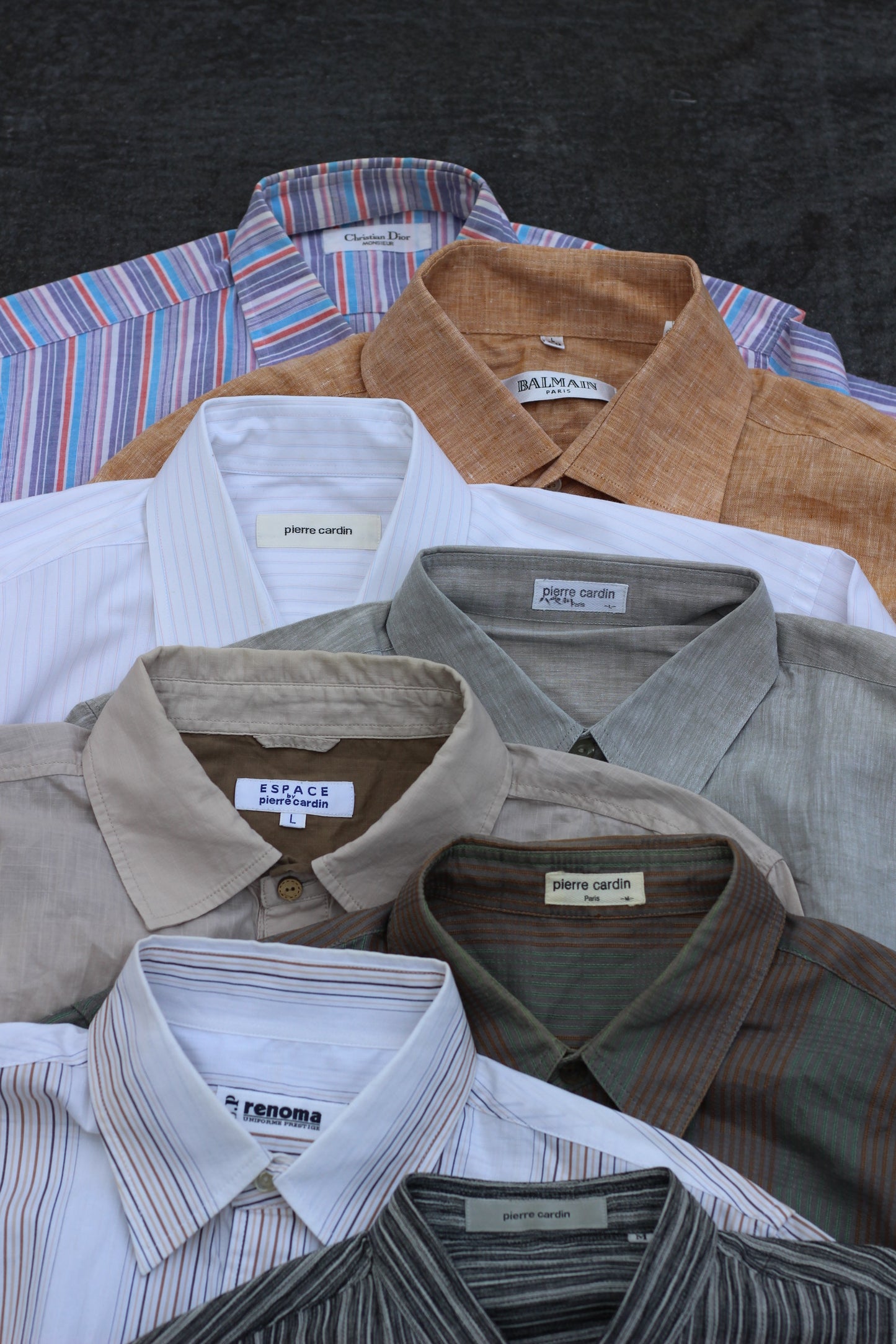 Men's Luxury Brand Short Sleeve Shirt x8点