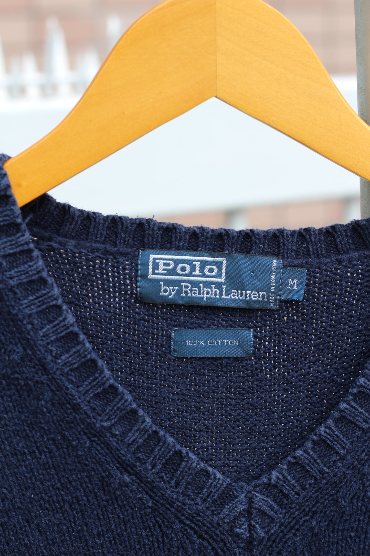 90-00's Polo Ralph Lauren Cotton 100% Knit Vest x2点
