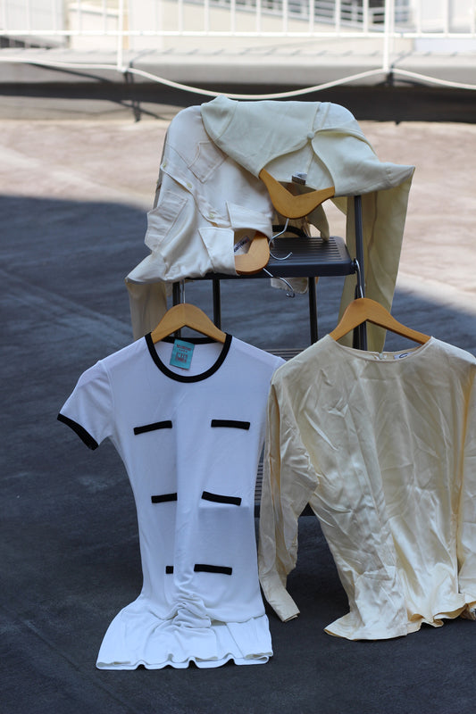 Import Vintage Women's White Items x4点