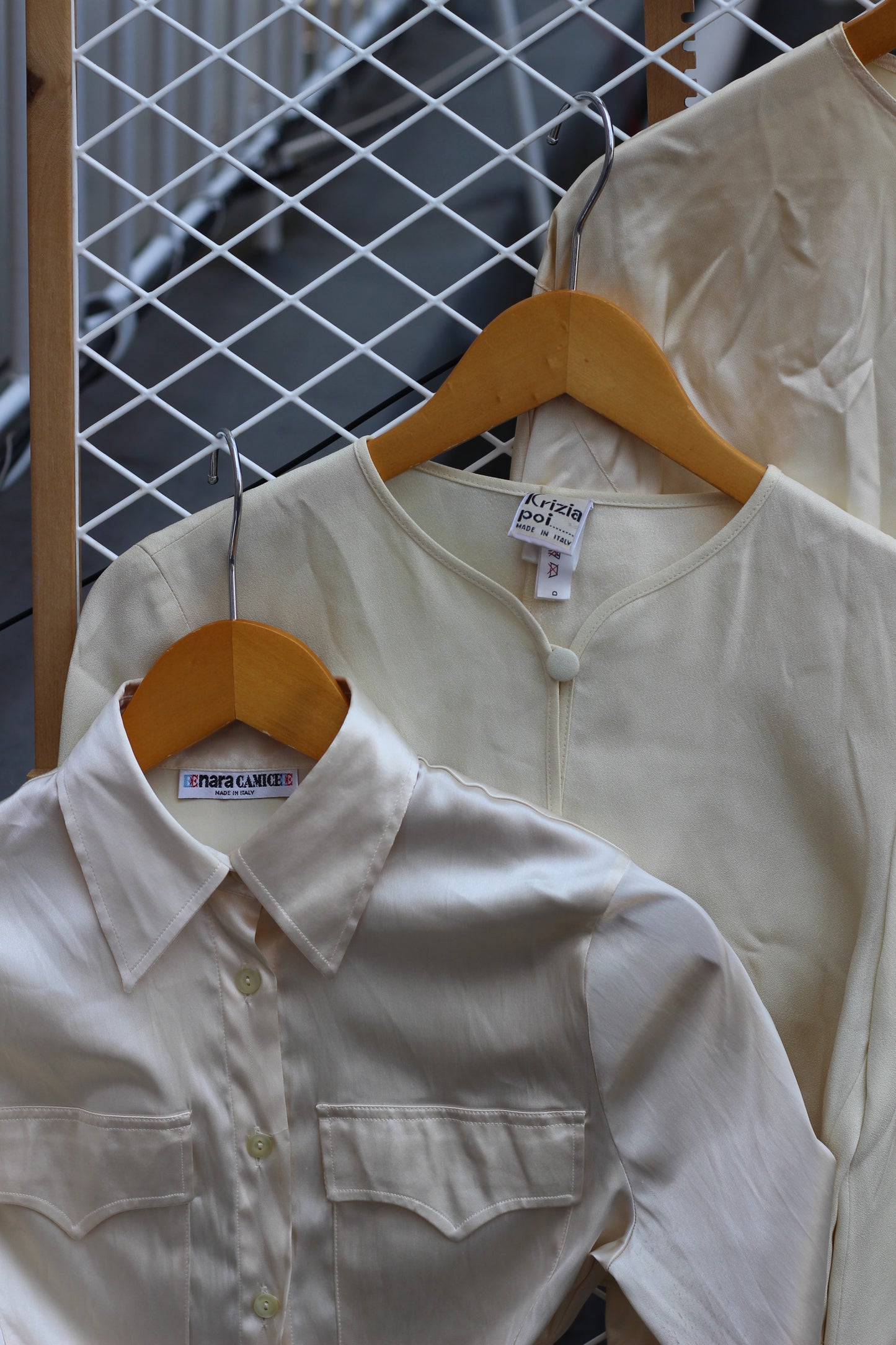 Import Vintage Women's White Items x4点