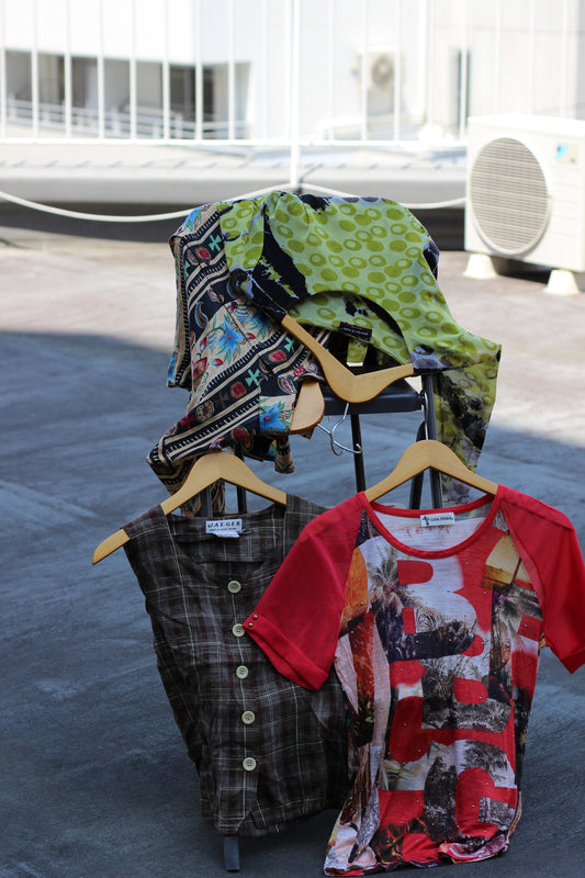 Import Vintage Women's Design Tops x10点