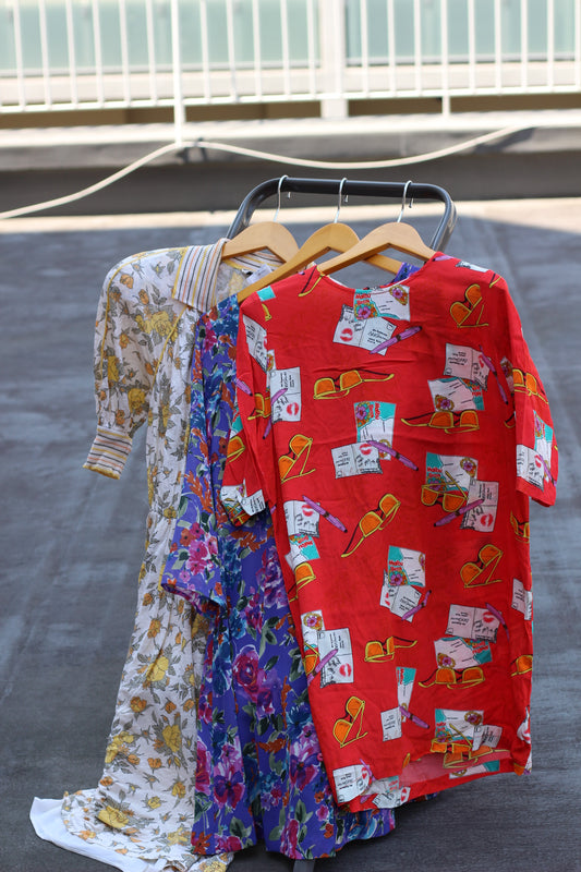 Import Vintage Design one-piece x8点