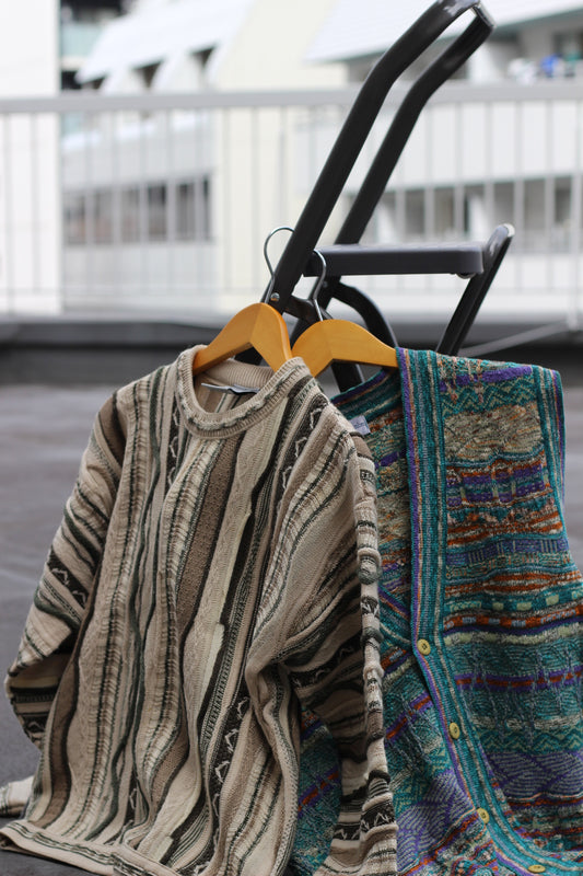 Men's Vintage 3D Knitwear x2点