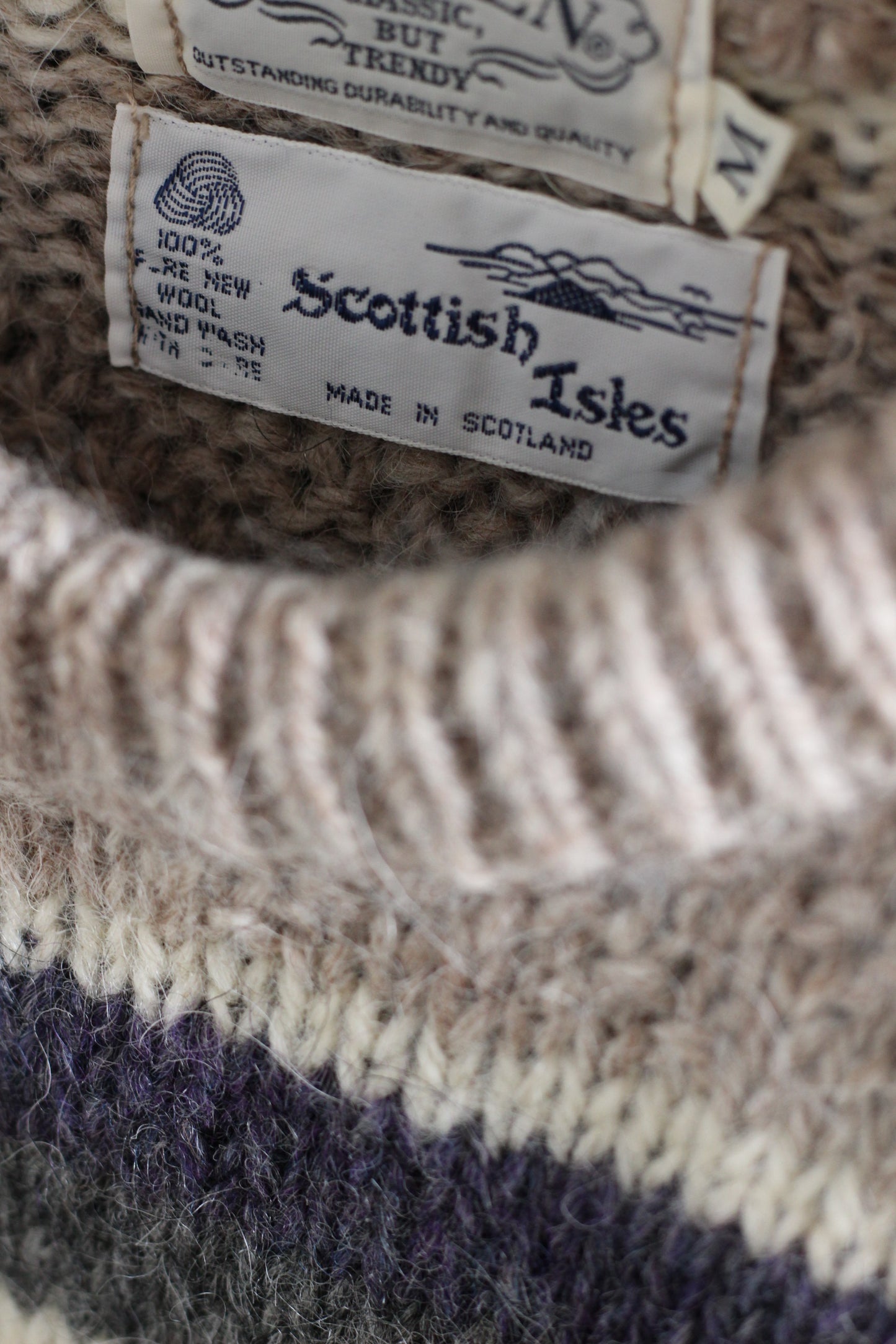 Men's Made In Scotland Vintage Knitwear x3点